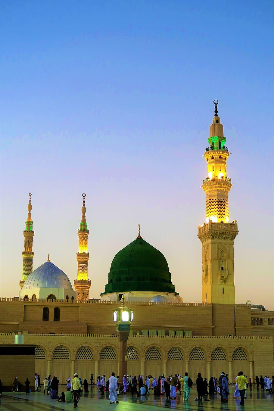 Nabawi Mosque Wallpapers - Top Free Nabawi Mosque Backgrounds -  WallpaperAccess