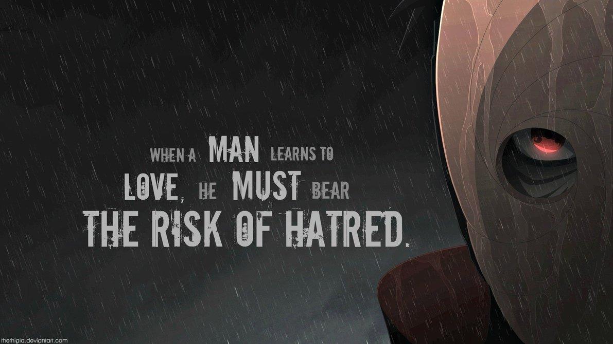 Free download Displaying 11 Image For Sad Anime Quotes Tumblr [1191x670] for your Desktop, Mobile & Tablet. Explore Obito Wallpaper. Uchiha Wallpaper, Obito vs Kakashi Wallpaper, Madara and Obito Wallpaper
