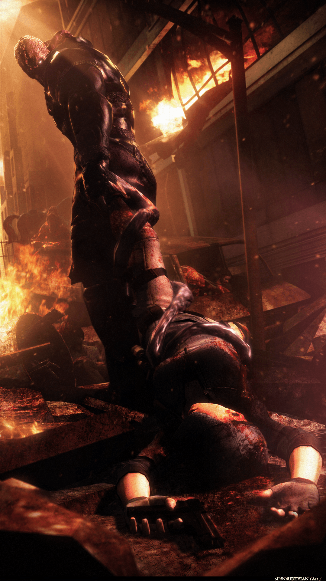 Nemesis. One of the scariest 90s game villains. Resident evil