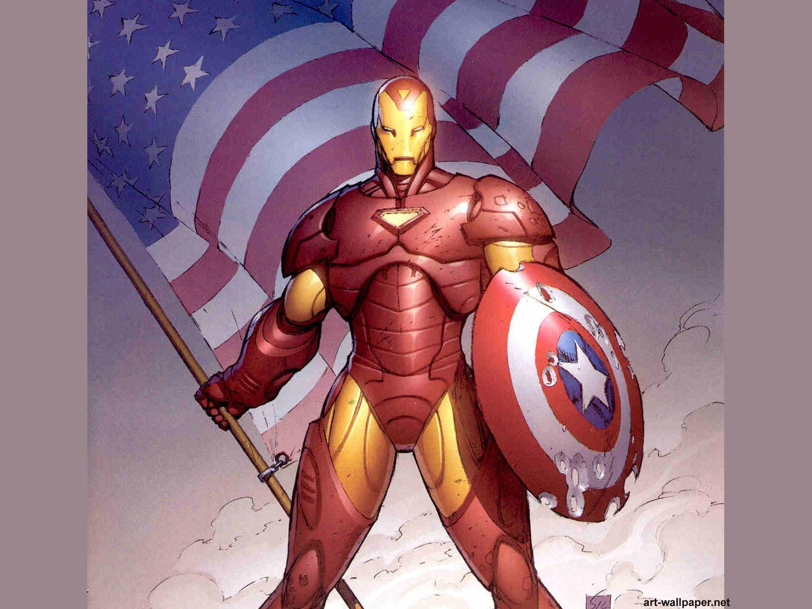 Free download Iron Man Comics Wallpaper Comic Wallpaper Desktop