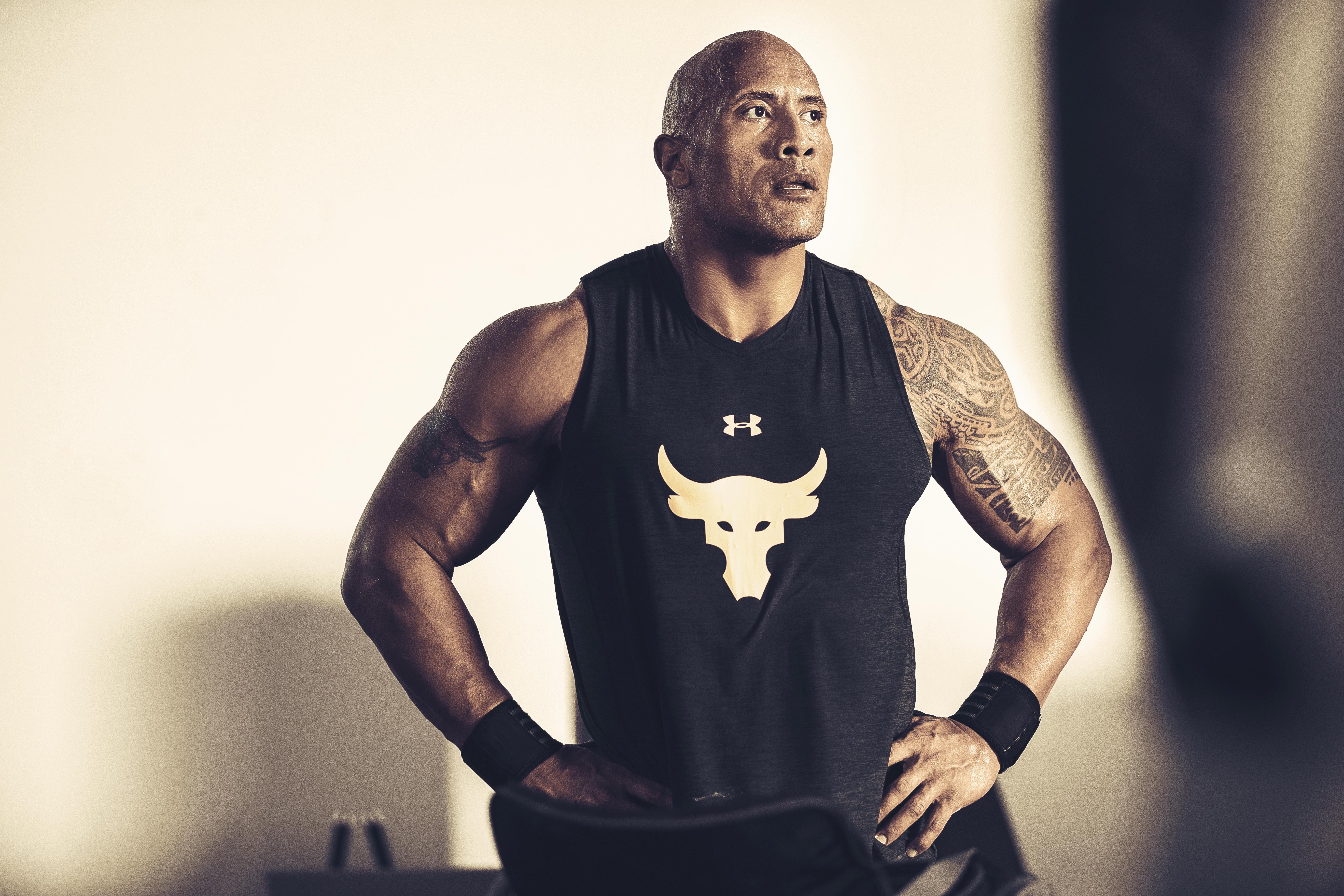 Dwayne Johnson Under Armour 2018 5k Collection Under Armour