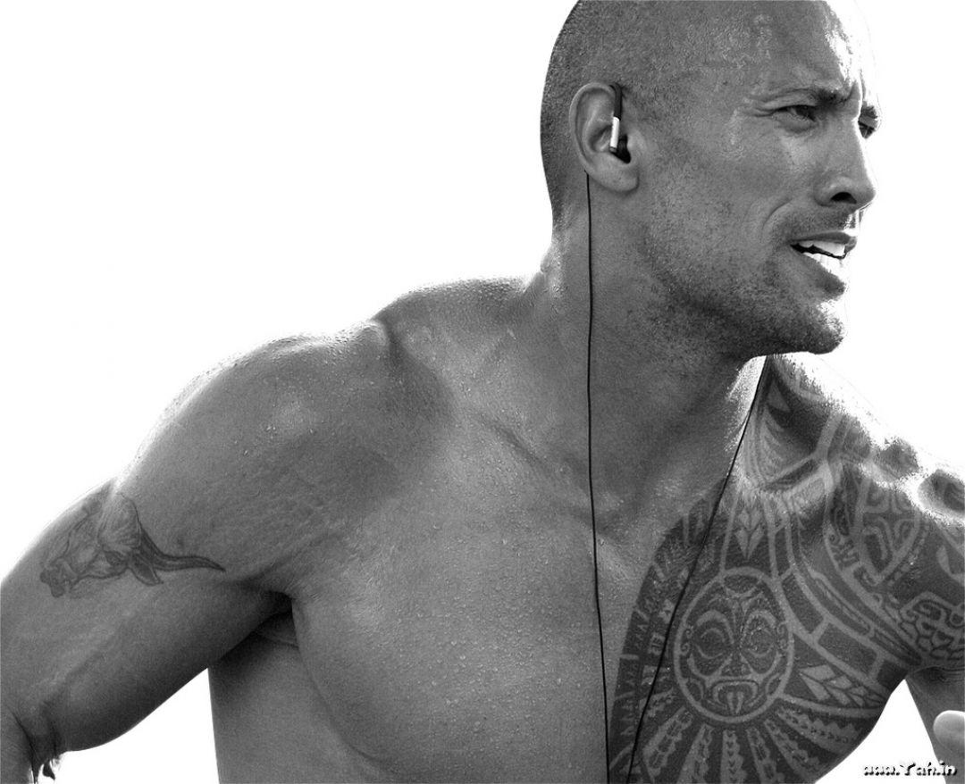 Dwayne Johnson, iPhone, Desktop HD Background