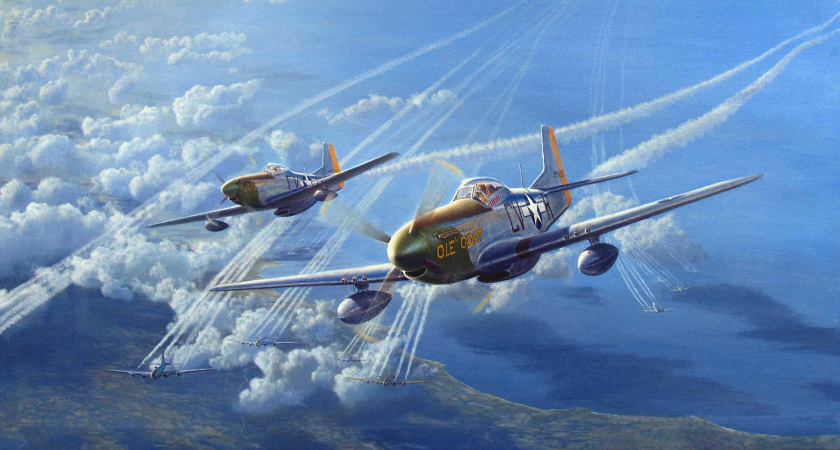 North American P 51 Mustang HD Wallpaper