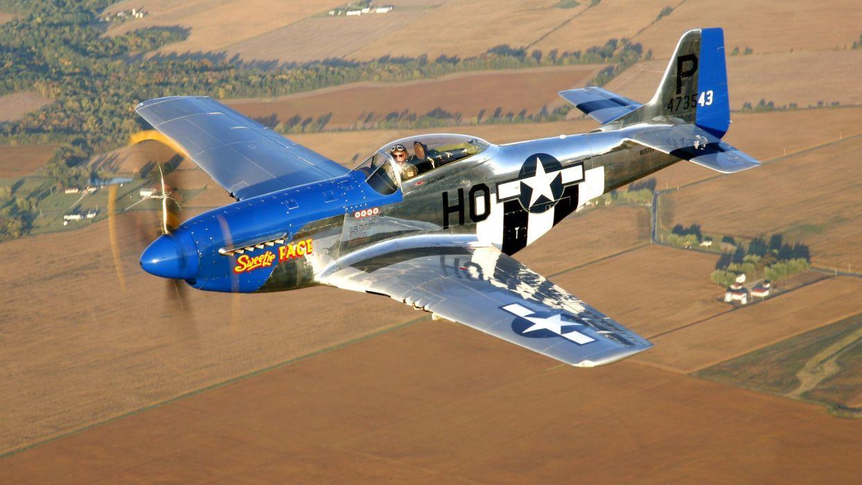 Military Historical Club Airplane North American P 51 Mustang