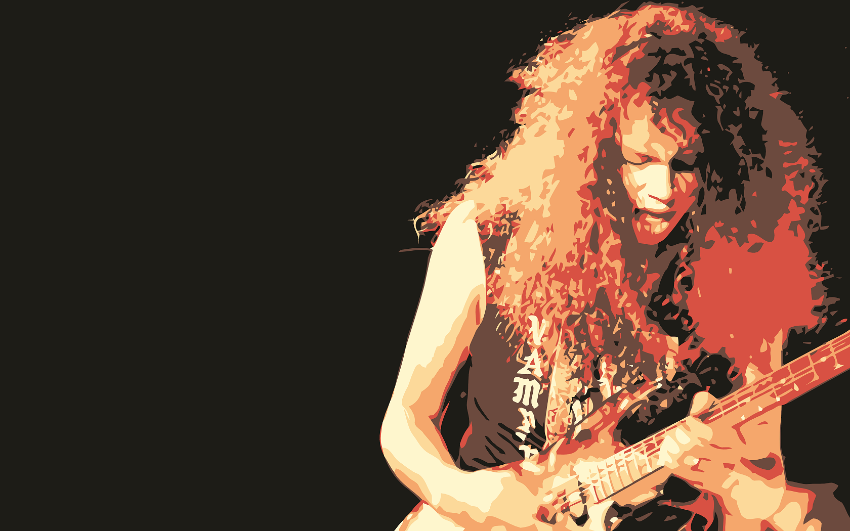 Mine is a sketch of Kirk Hammett