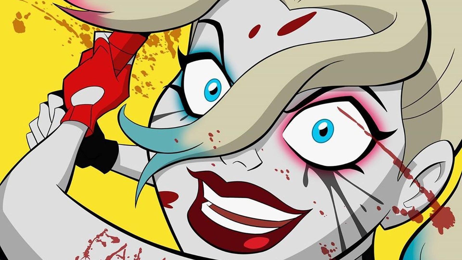 New Bloody Poster for The HARLEY QUINN Animated Series Confirms