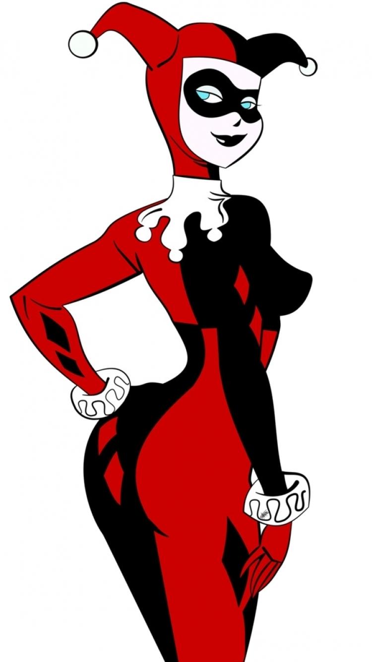 Library of harley quinn iphone svg free stock png files