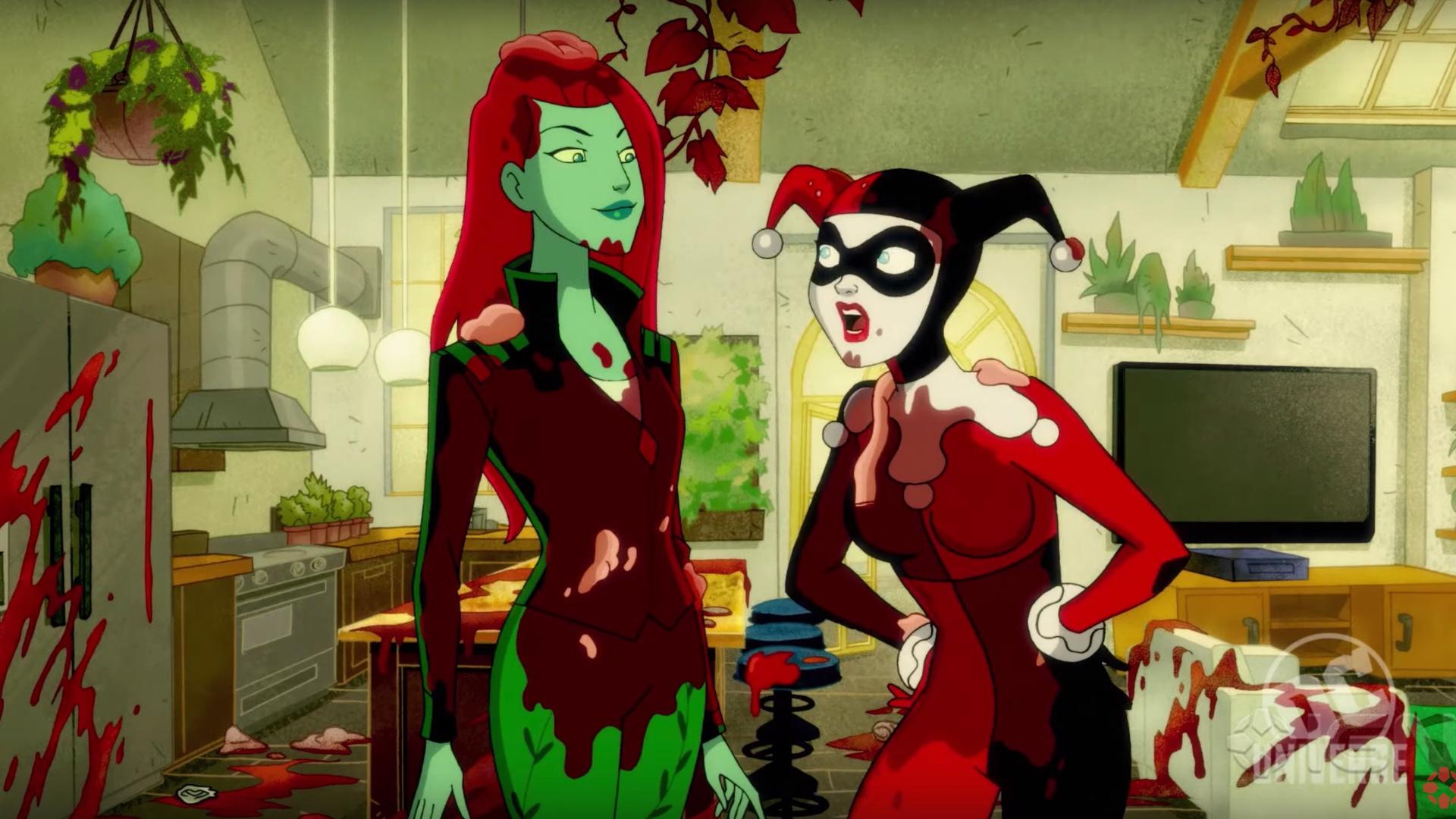 DC's HARLEY QUINN Animated Series Shows Us Wild R Rated Footage