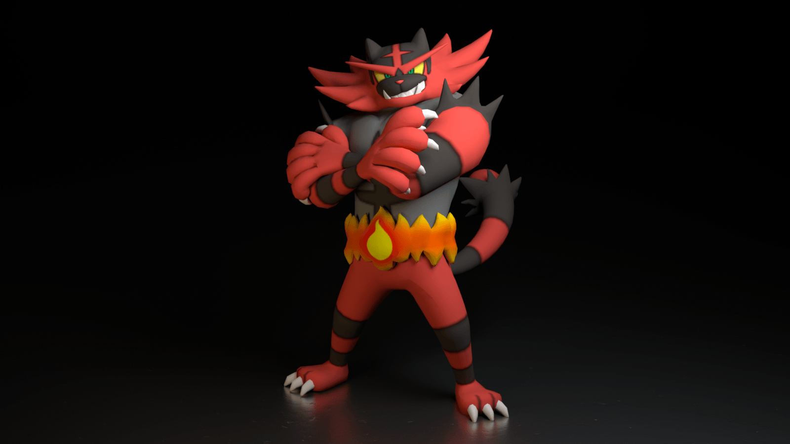 Incineroar Wallpaper