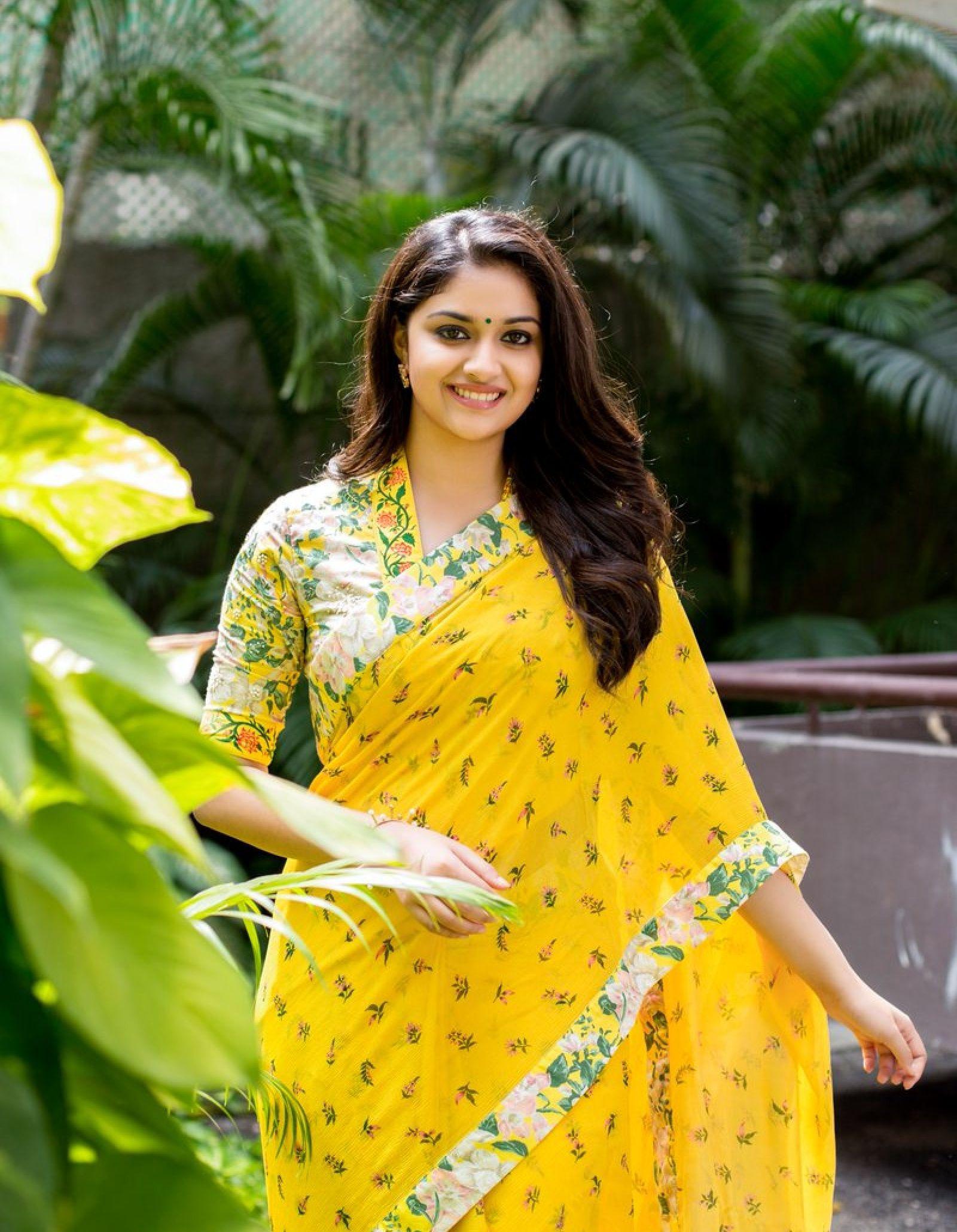 Download Keerthi Suresh HD Image Free Wallpaper Download