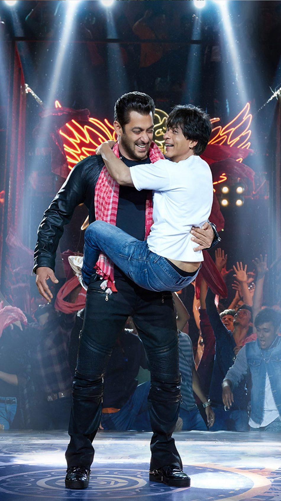 Salman And Shahrukh In Zero Free 4K Ultra HD Mobile Wallpaper