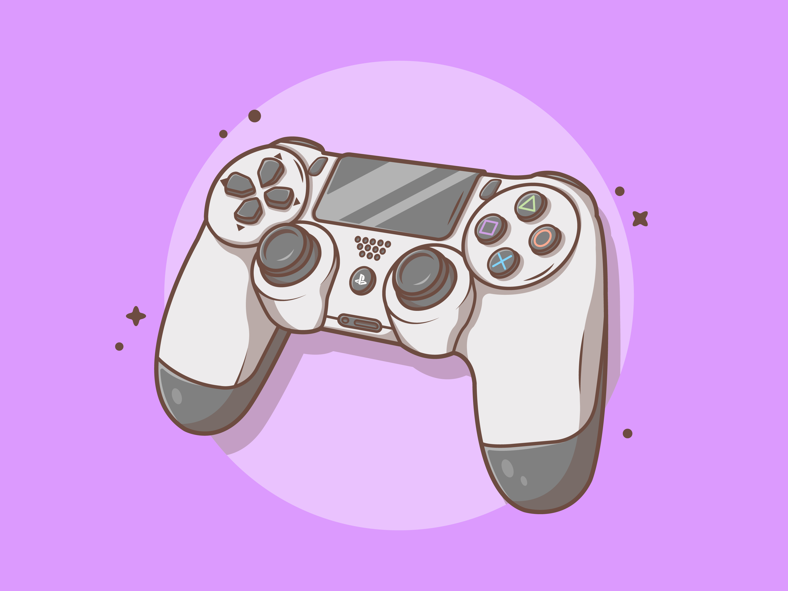 pastel ps4 controller