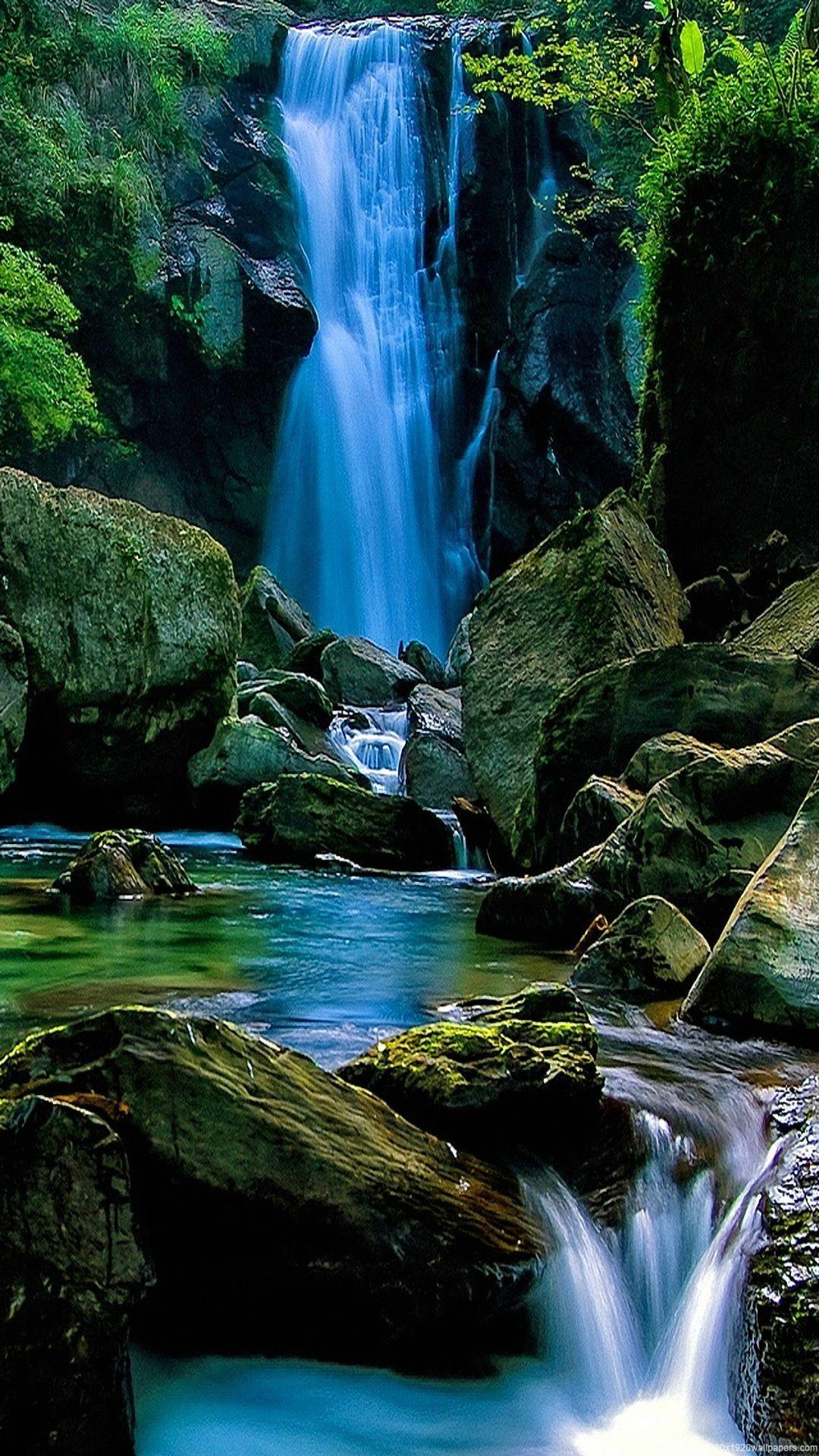 Mobile Waterfall Android Wallpapers - Wallpaper Cave