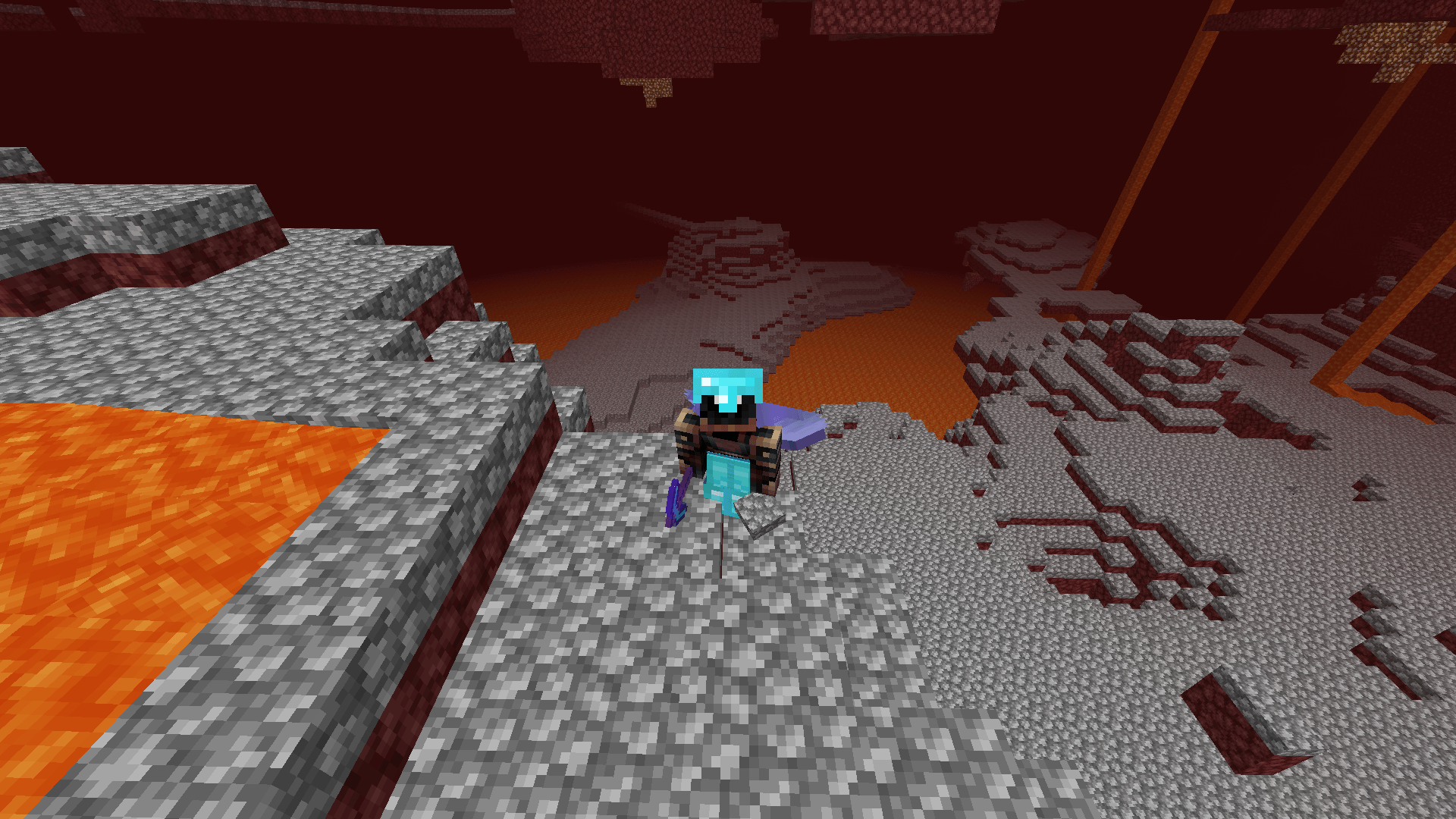 About 1 3 Done With The Slab Placing For My Wither Skeleton Farm