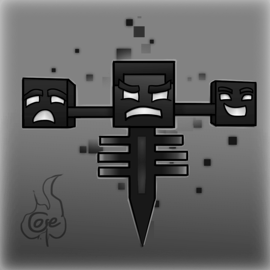 Minecraft Wither Wallpaper