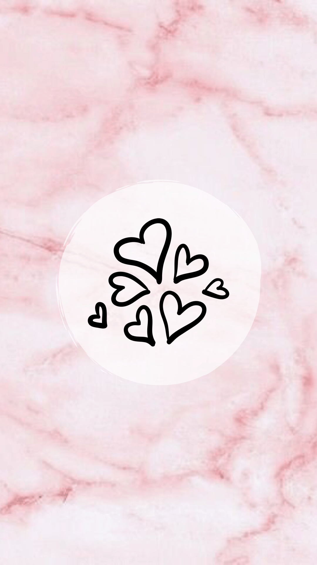 Instagram Highlight Covers Pink Marble