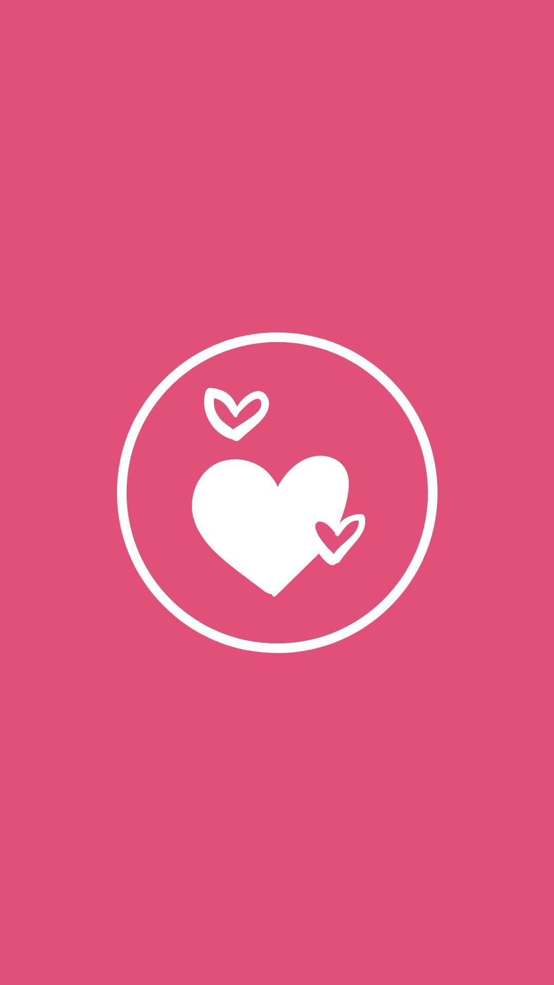 Hearts. Instagram highlight icons, Heart wallpaper, Cute wallpaper