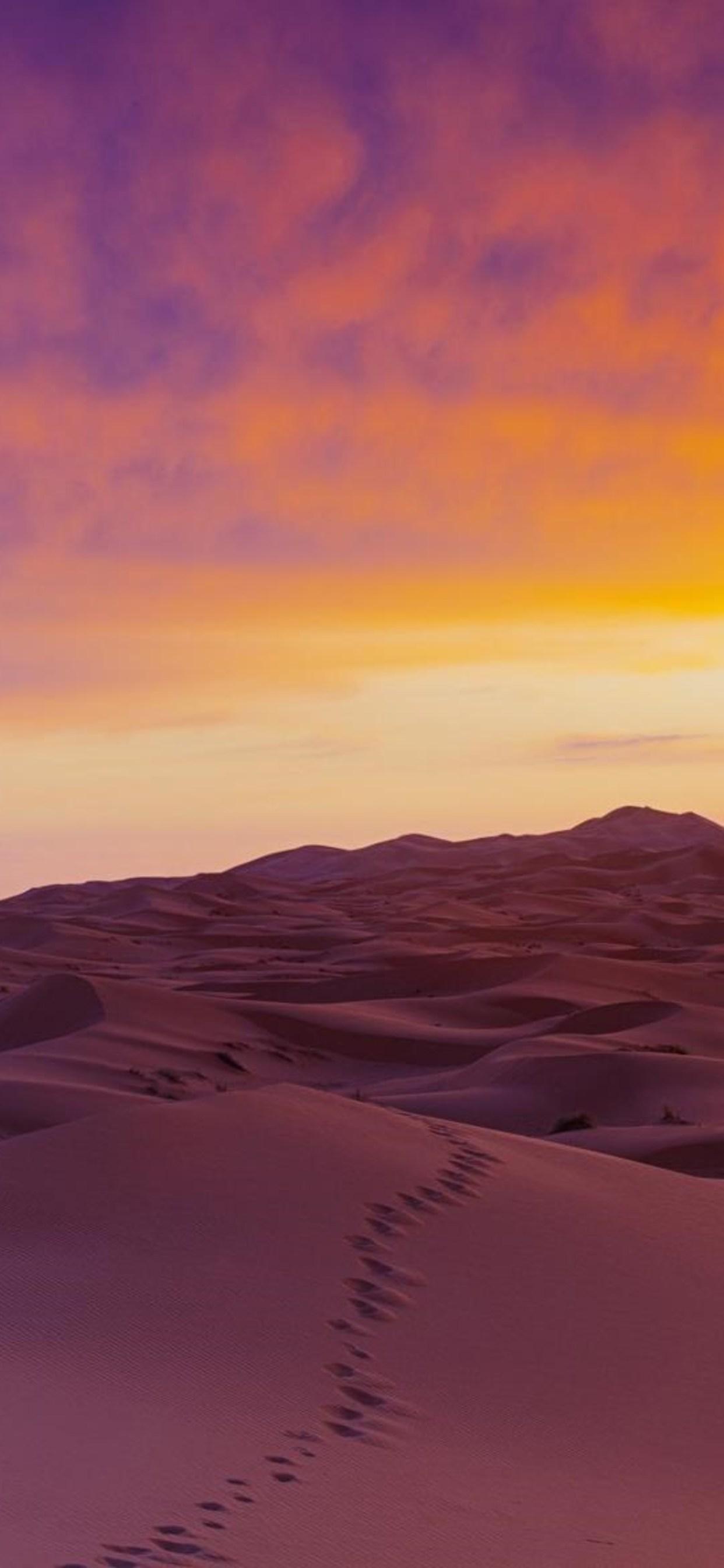 Sahara Desert Sand Dunes Desert Wallpaper iPhone