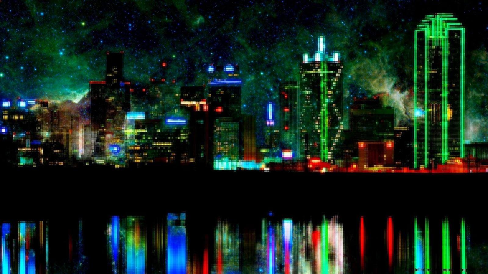 Skyline Dallas At Night HD Wallpaper. High Definitions Wallpaper