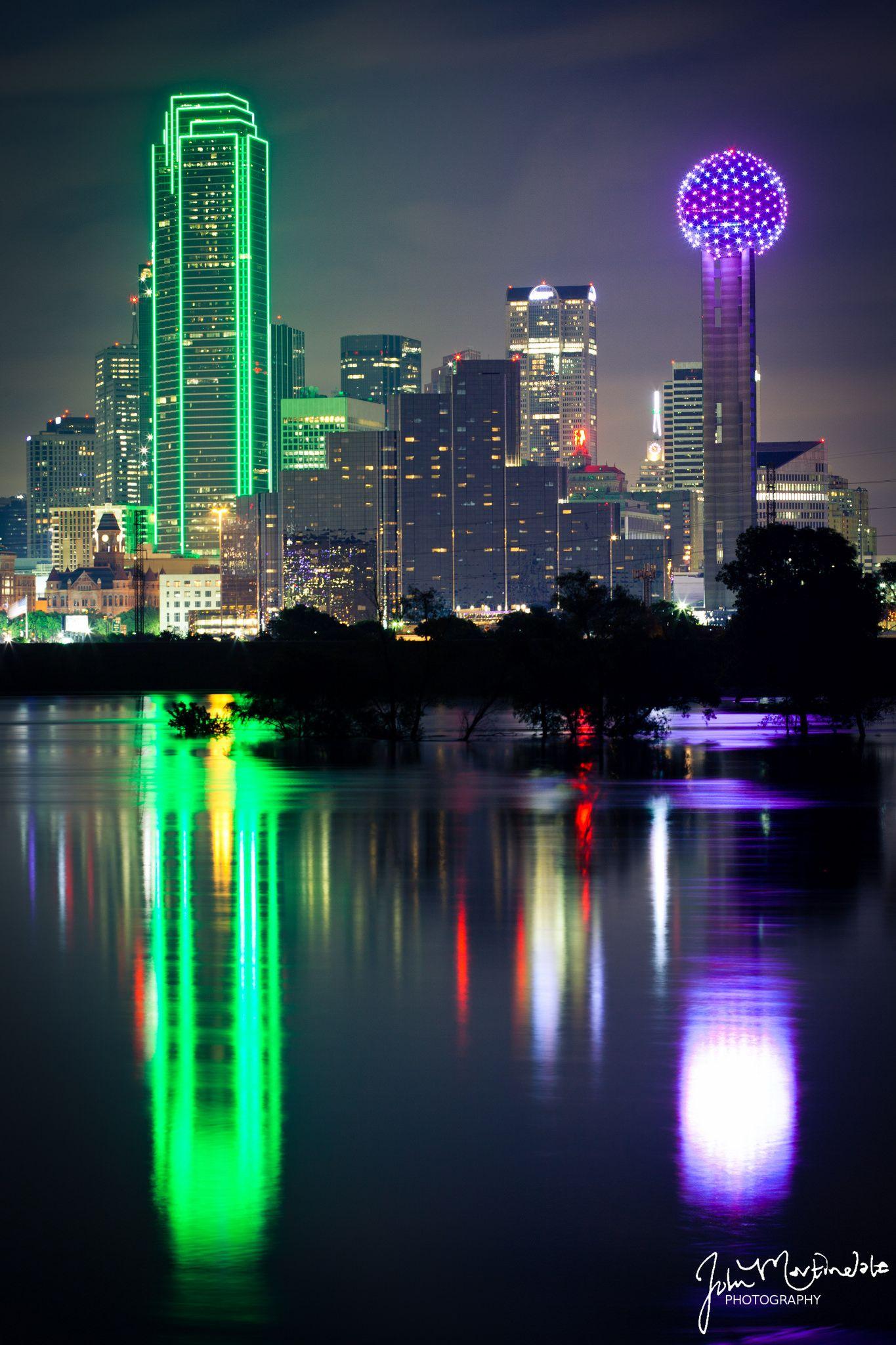 Dallas Reunion Tower Skyline At Night City In Texas United States 4k Ultra  Hd Desktop Wallpapers For Computers Laptop Tablet And Mobile Phones   Wallpapers13com