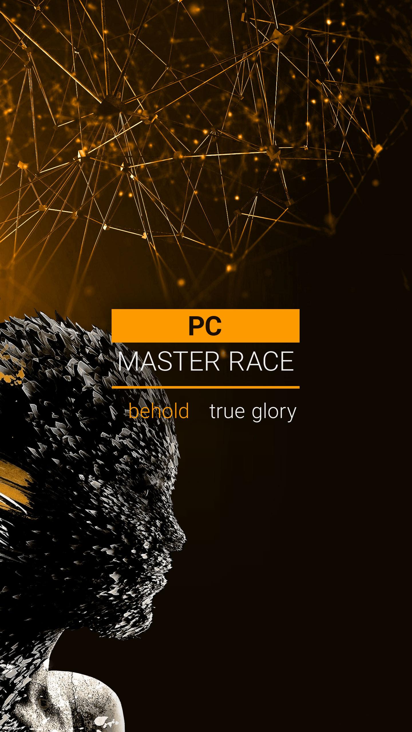 My take on the PCMR Wallpaper (Mobile)