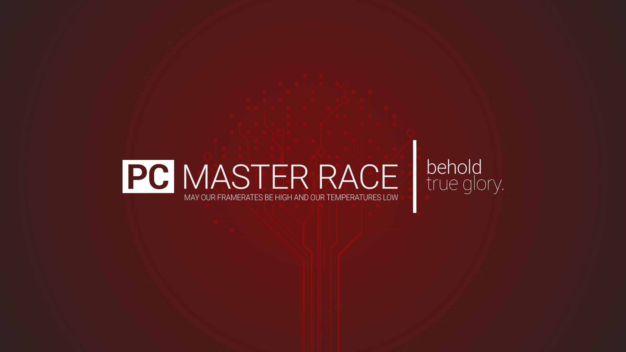 Red PC Gaming Master Race Wallpaper Free Red PC Gaming Master Race Background