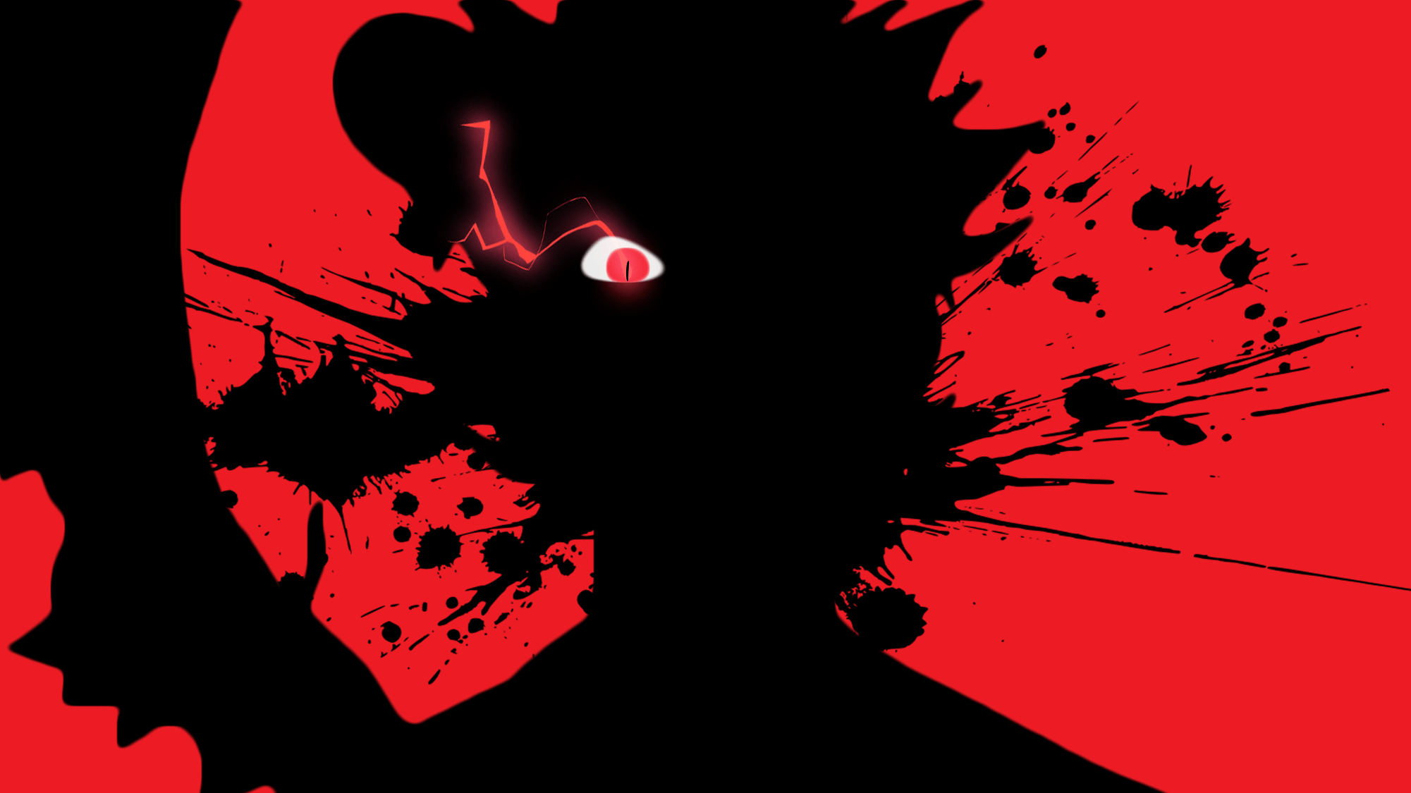 Asta Wallpaper 4K, Silhouette, Black Clover