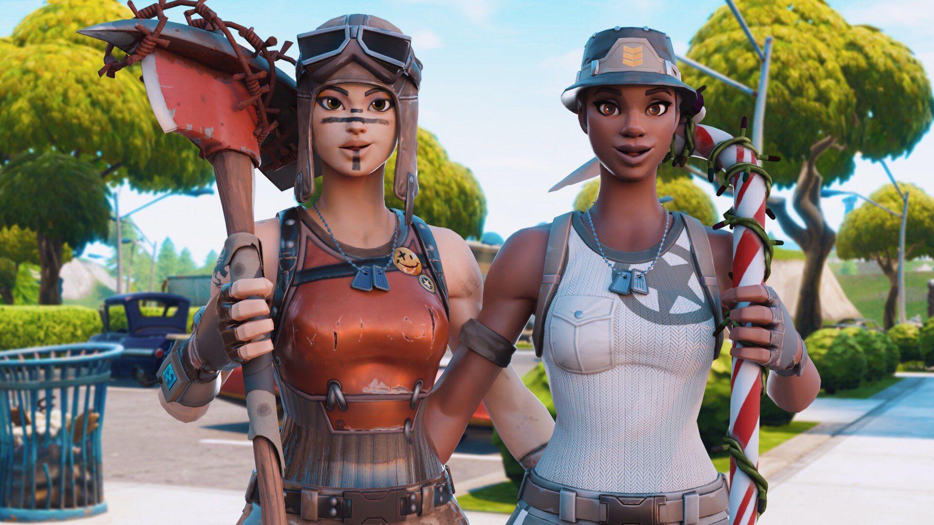 Fortnite reneigate and recon with reneigate revenge and candy axe. Gaming wallpaper, Best gaming wallpaper, Gamer pics