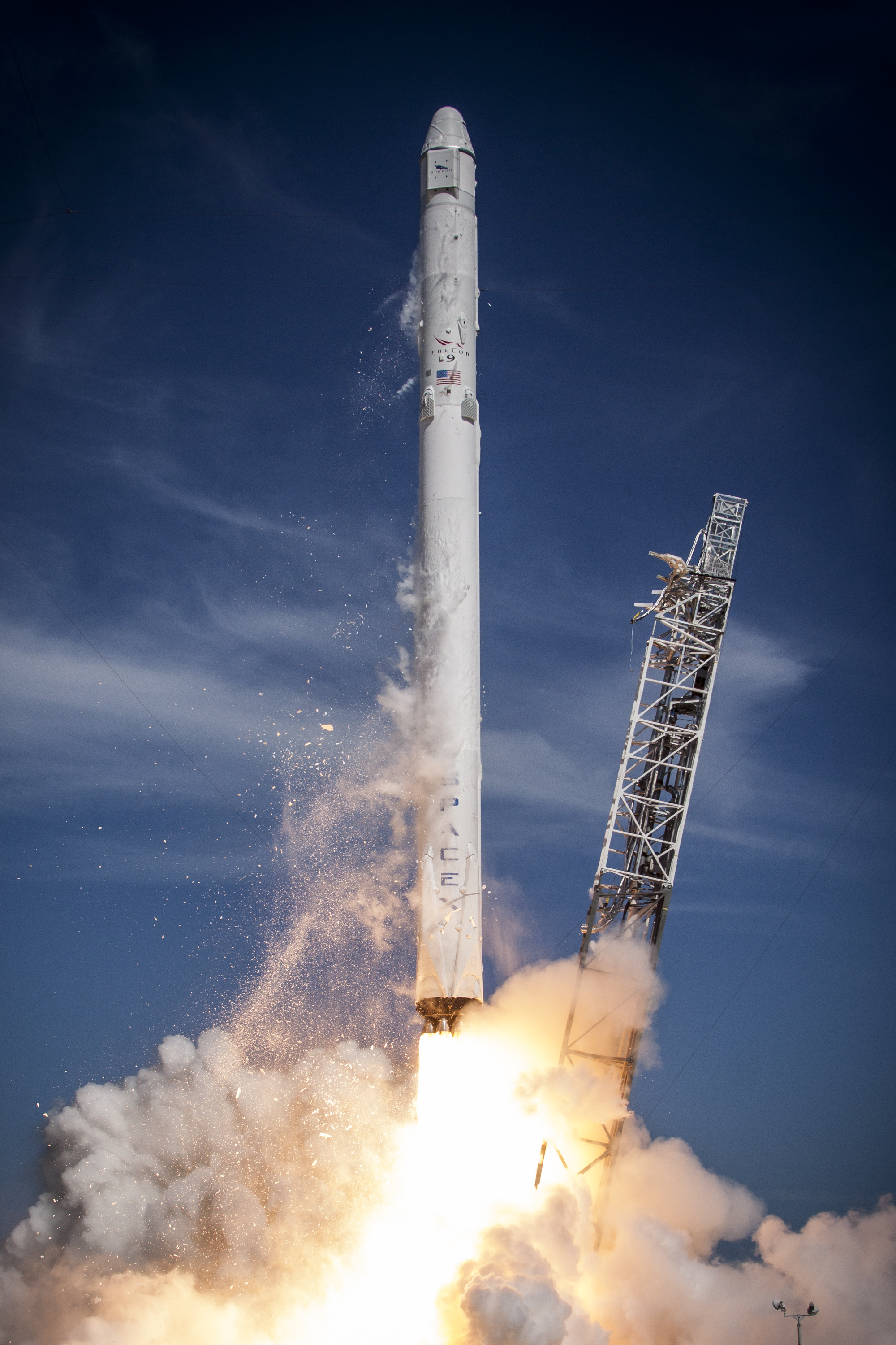 Launch Of Falcon 9 Carrying CRS 6