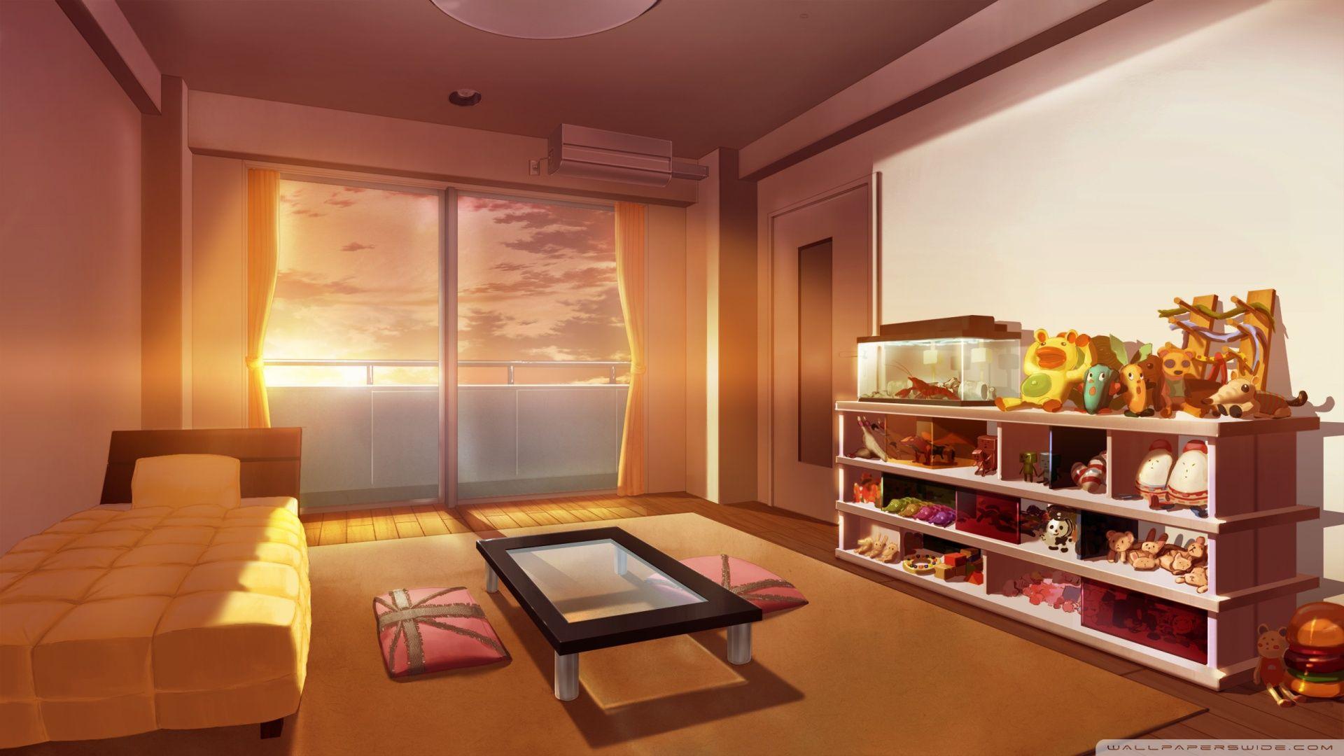 simple anime room rooms