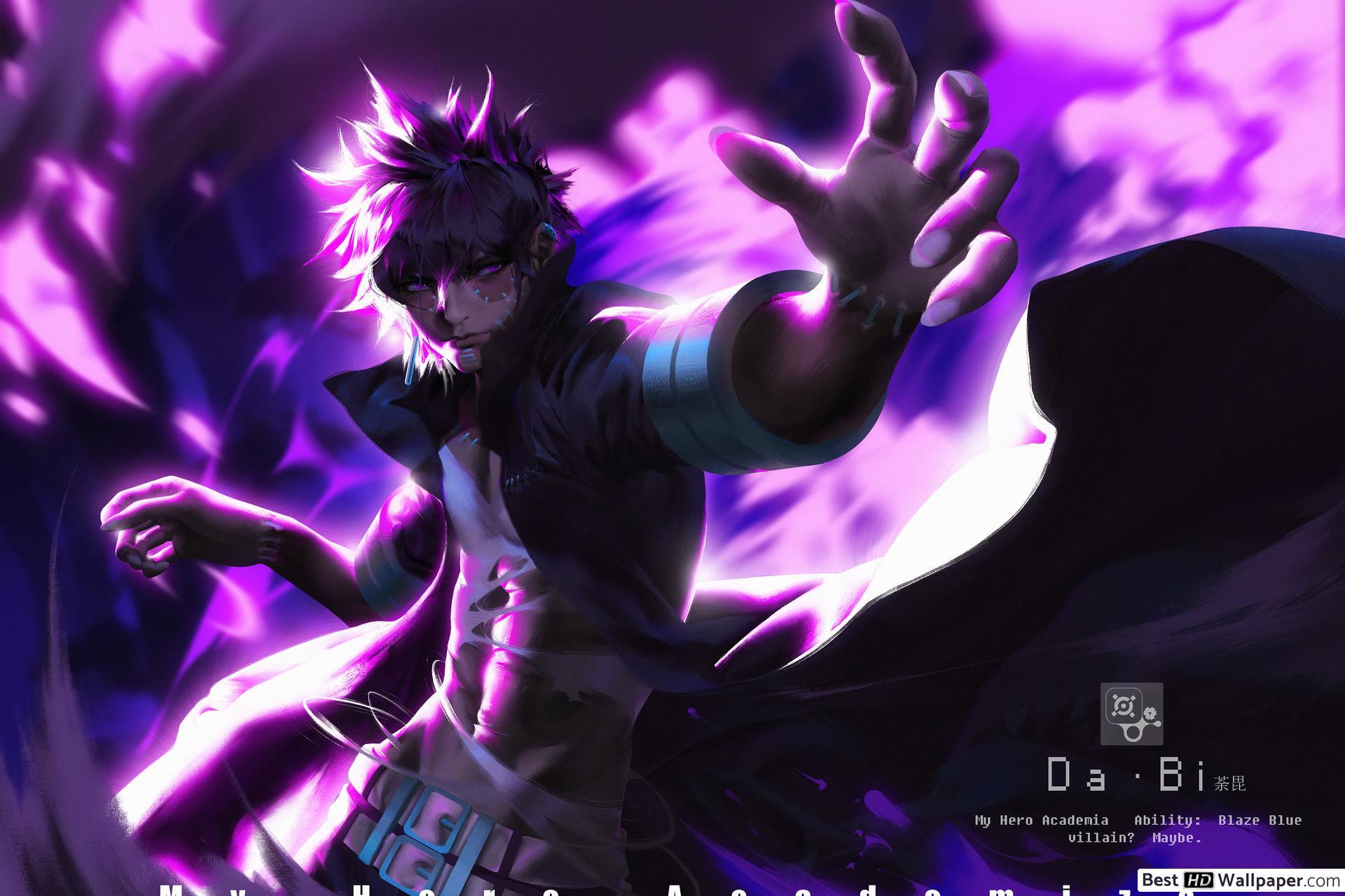 4K PC Gamer Wallpaper: Anime Villain Unleashing Power
