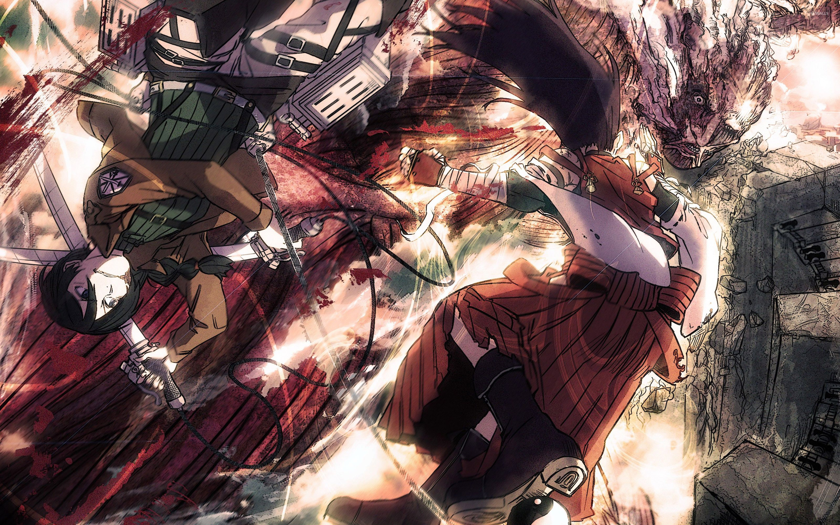 Attack On Titan Anime 4k PC Wallpapers - Wallpaper Cave