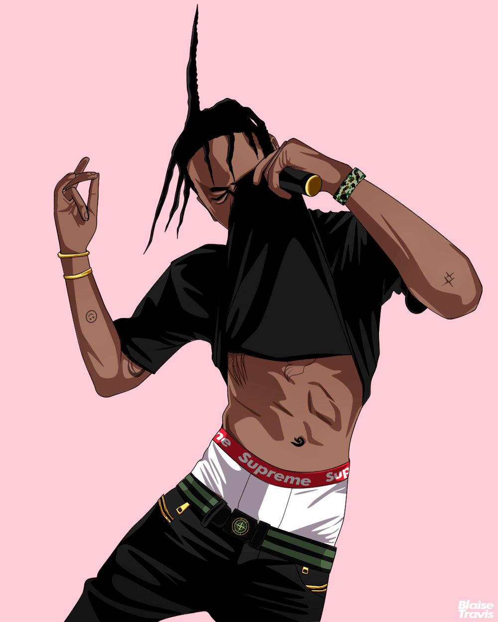 Rappers Cartoons Wallpapers - Wallpaper Cave