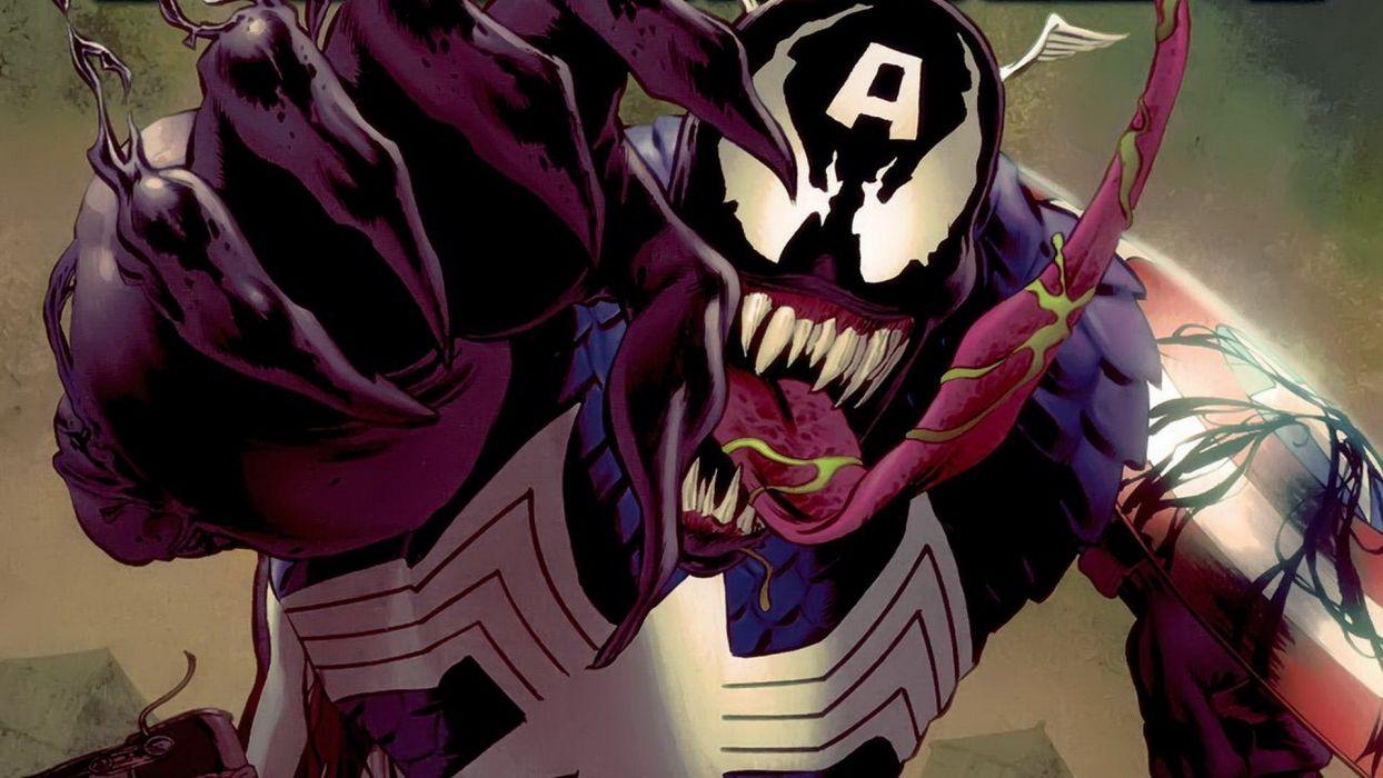 Comics Venom Captain America villains Marvel Comics wallpaper
