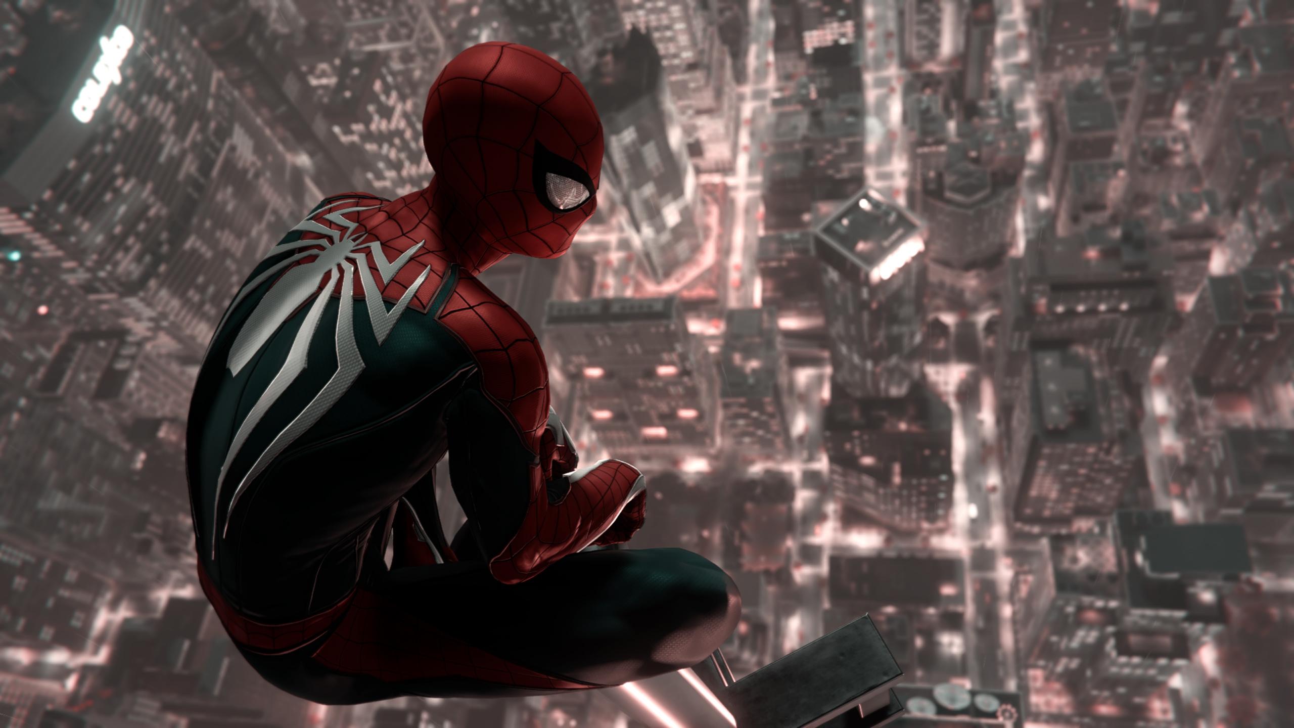 Spider Man Ps4 Wallpaper Background Building