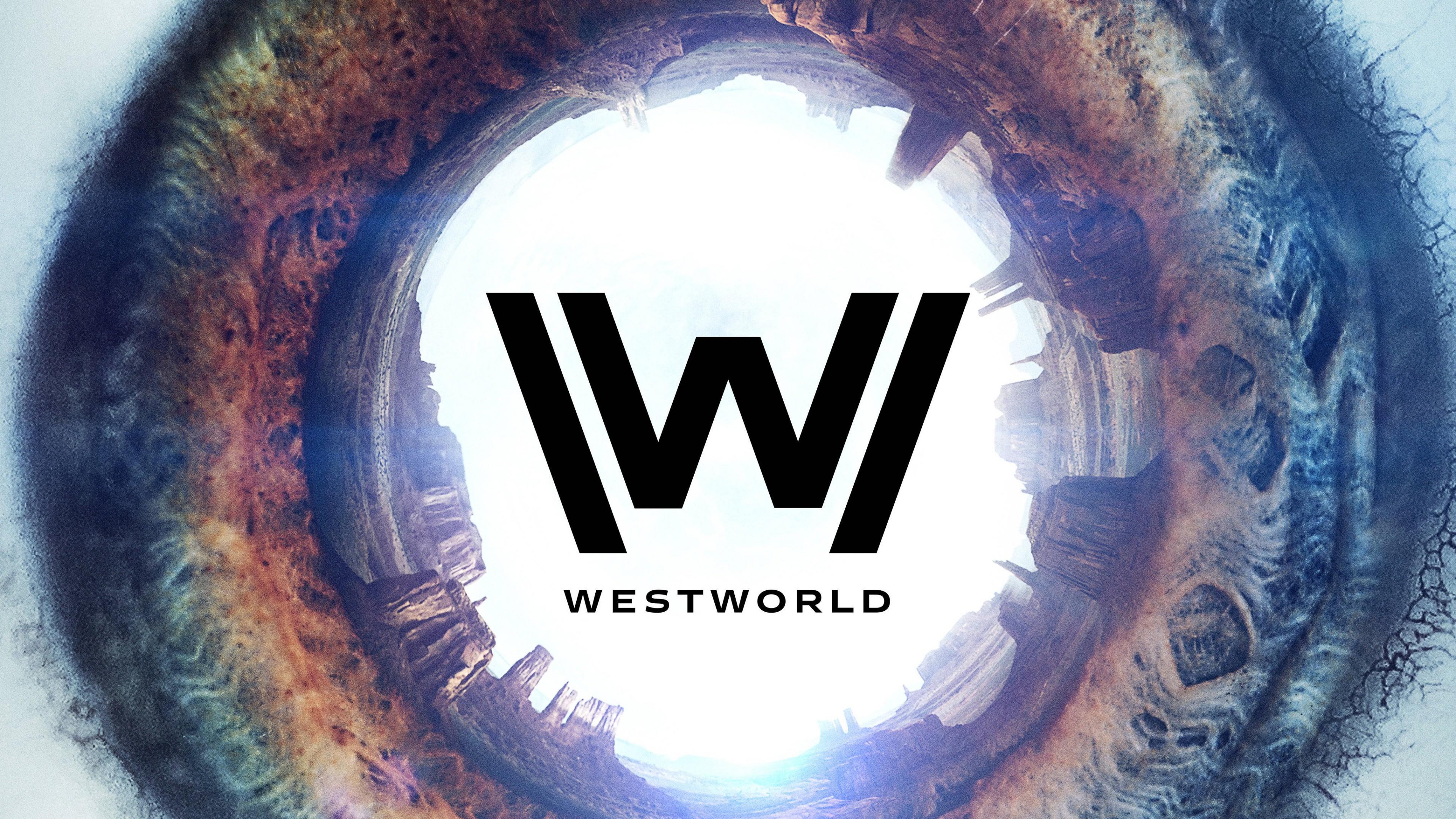 Wallpaper Westworld Season Logo, TV Series, 4K, Movies