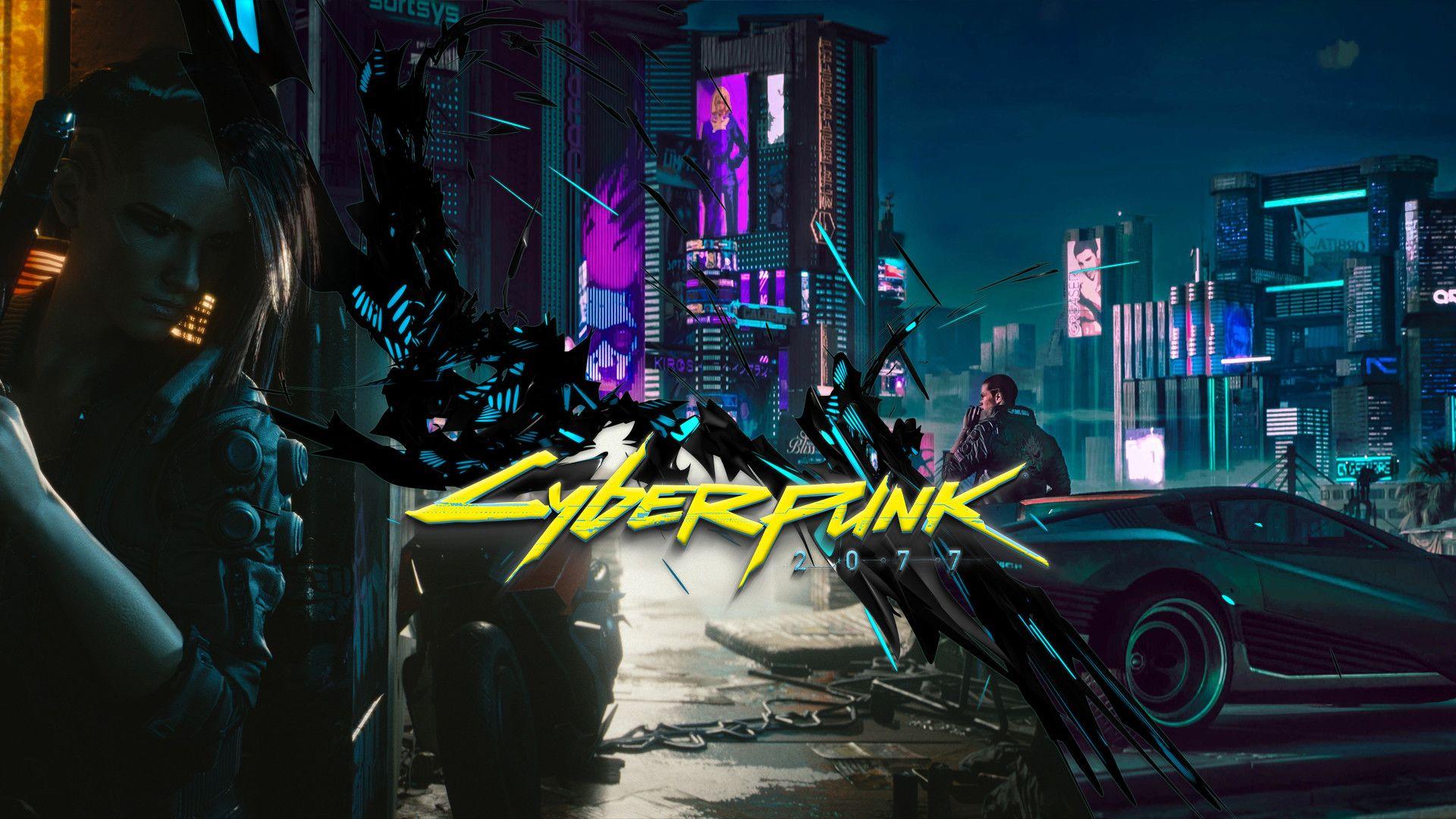 4K Cyberpunk 2077 wallpapers without the giant logo in the corner