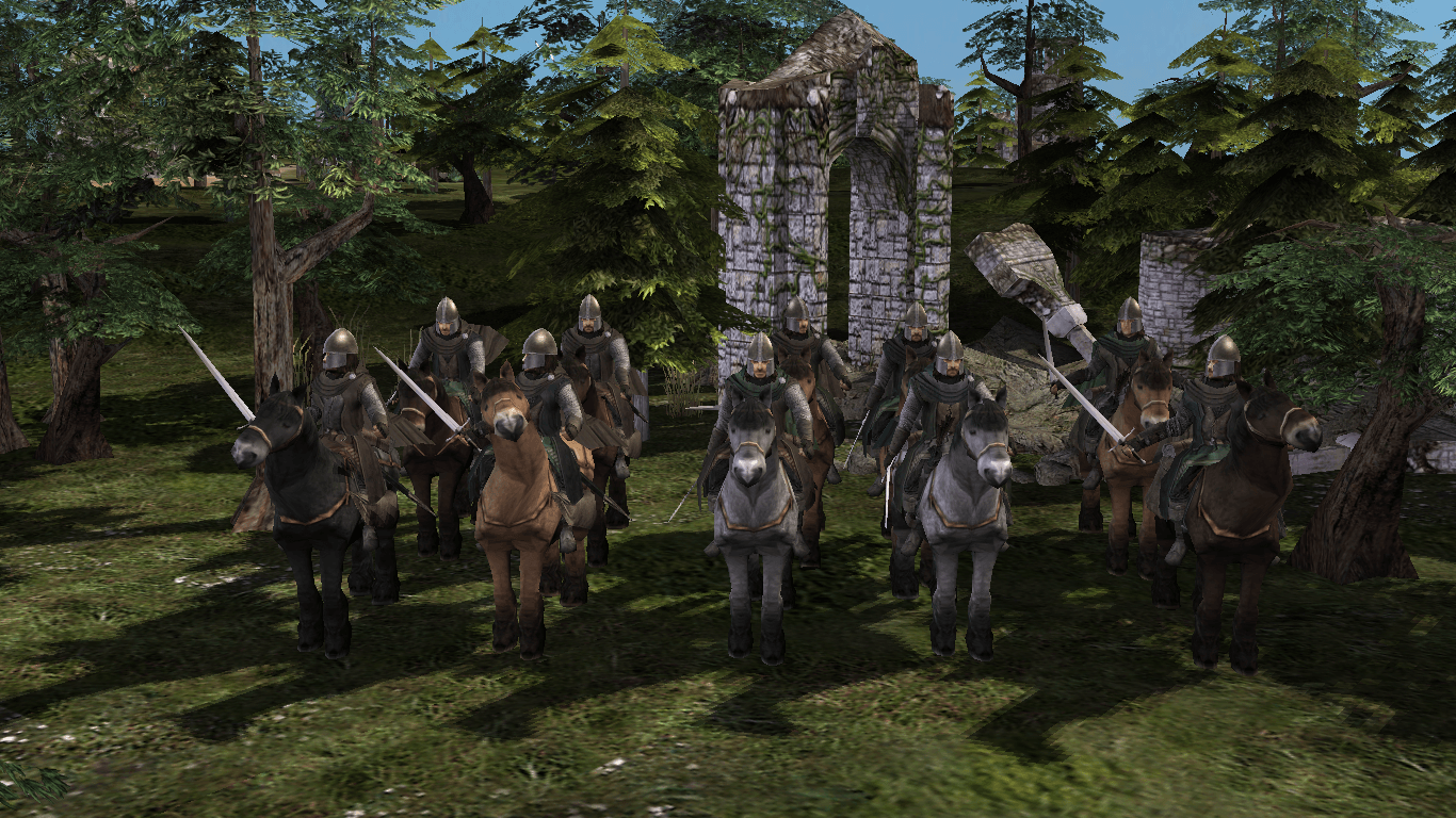 Dúnedain Outriders. Age of the Ring Mod
