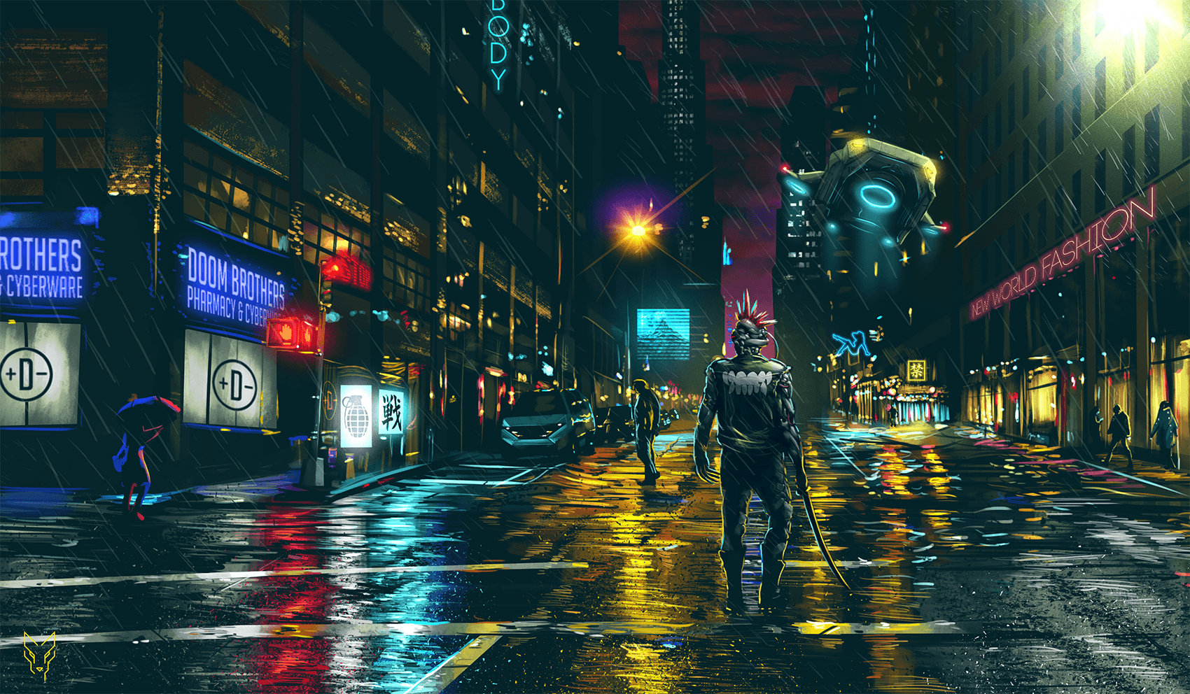 Cyberpunk HD Wallpaper and Background Image