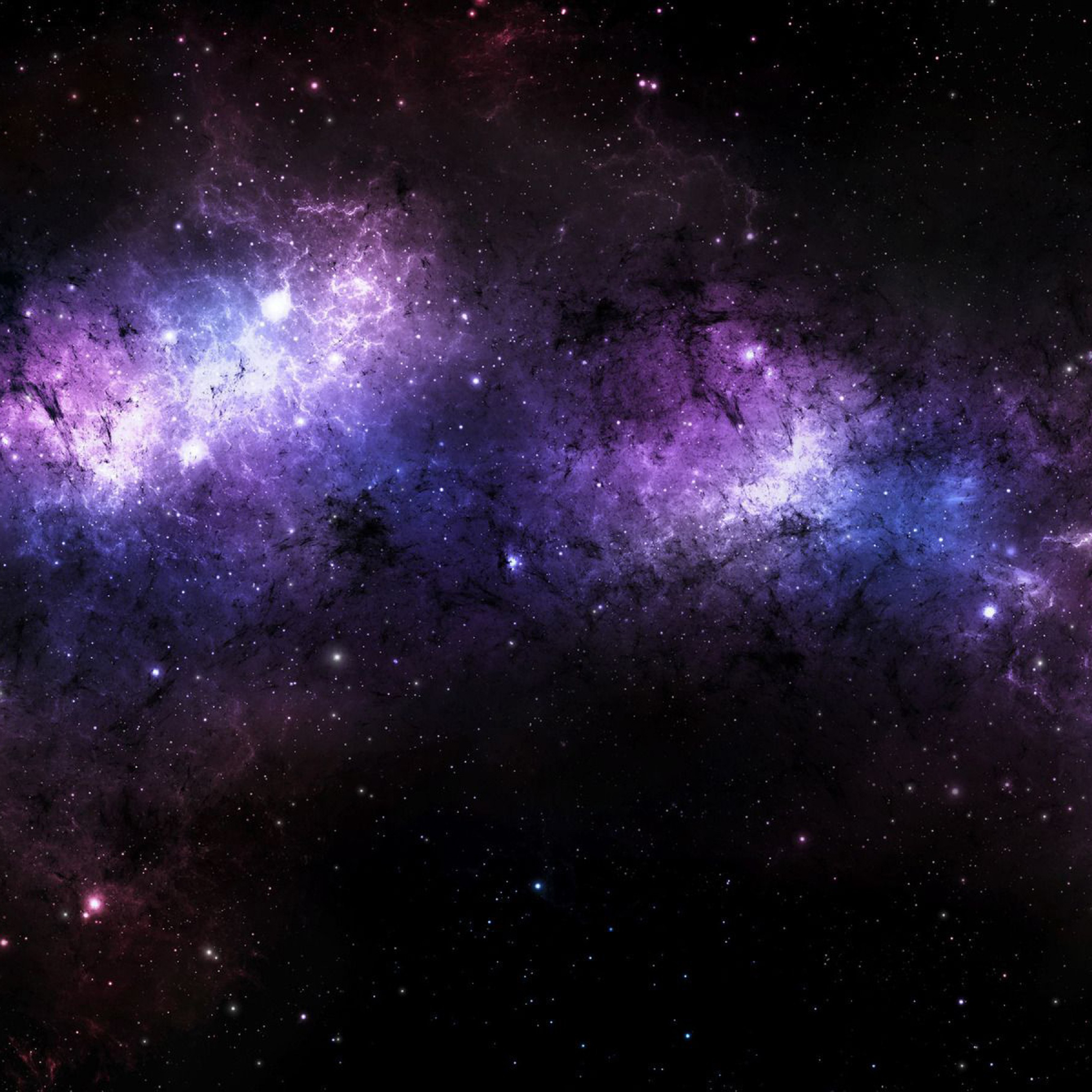 Indigo Galaxy Wallpaper