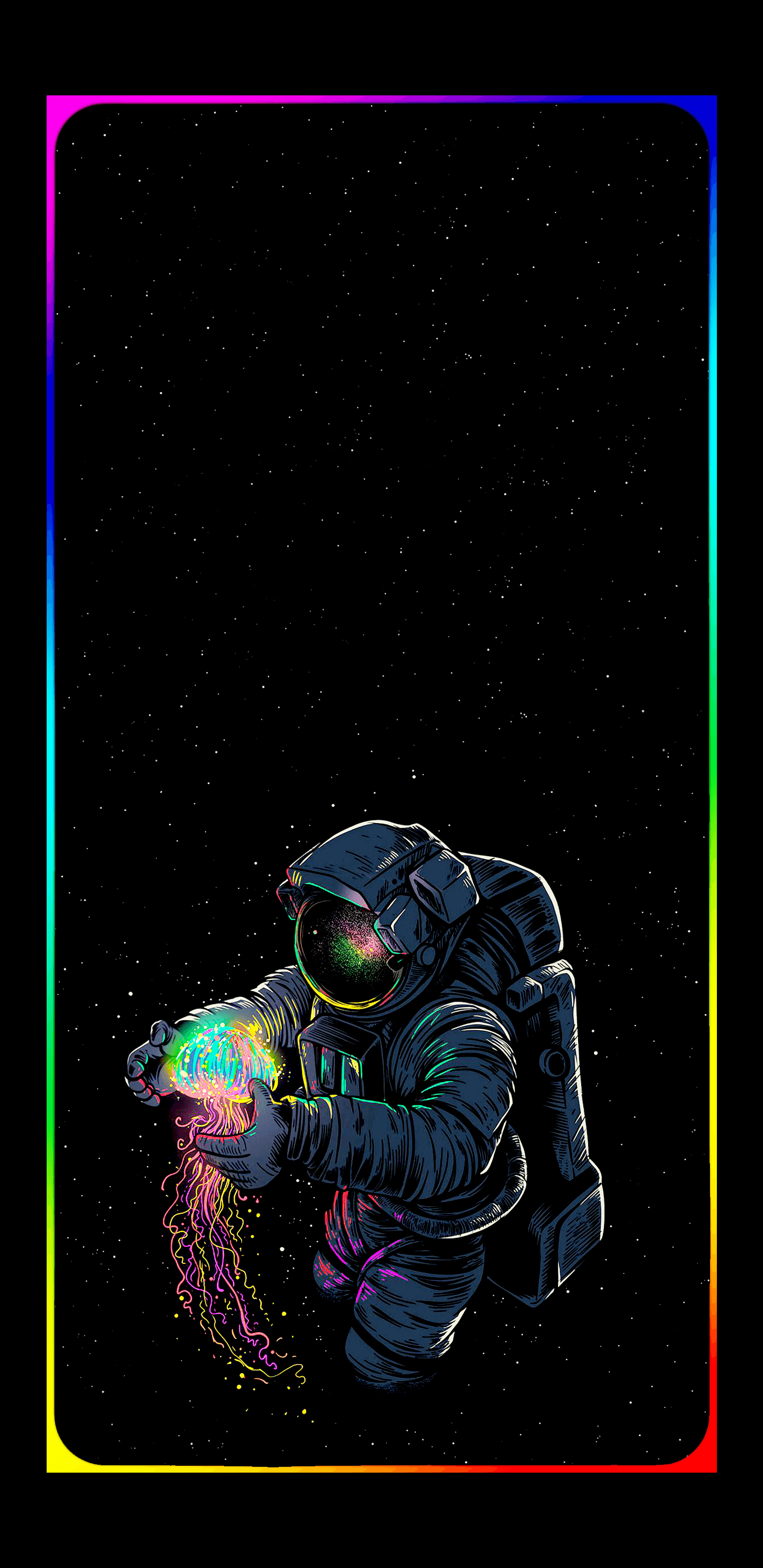 Free download Galaxy S8 Astronaut with border 1440x2960 Album