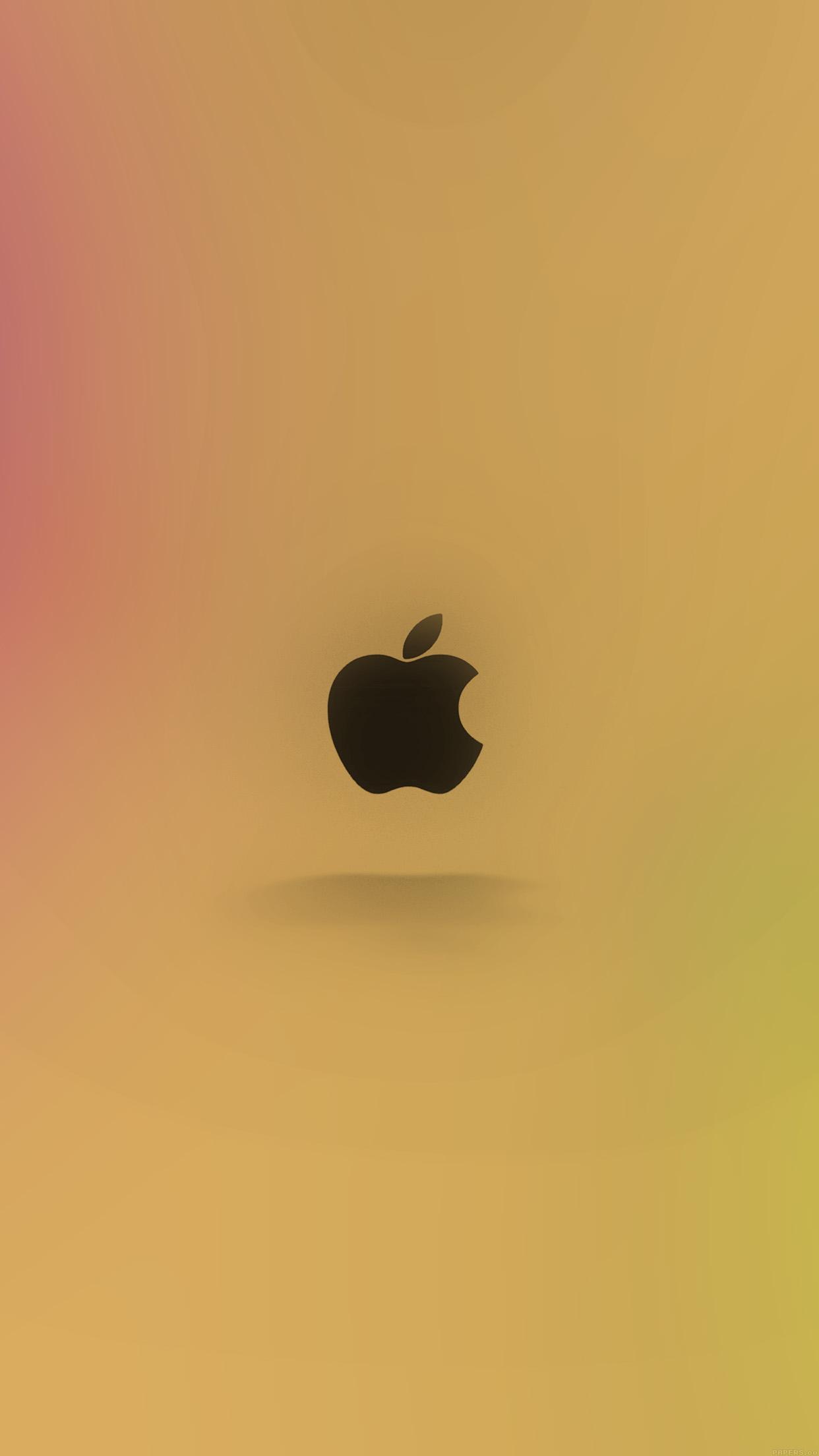 Apple Logo Love Mania Rainbow Android wallpaper HD