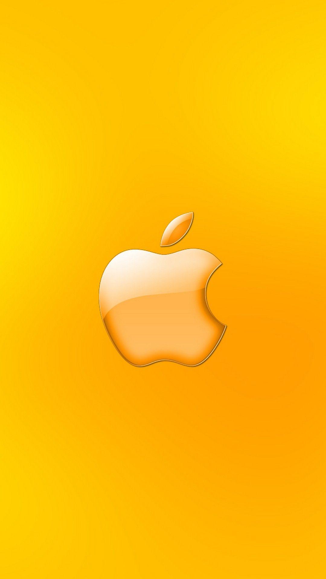Apple Gold Logo For Android Wallpaper Android Wallpaper