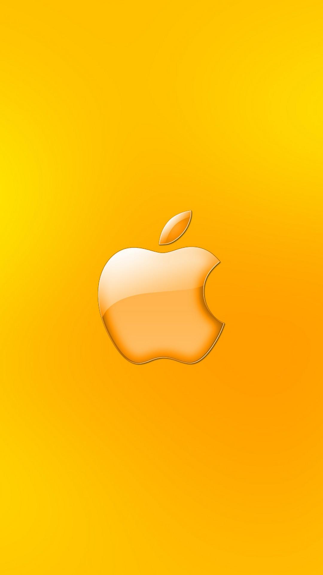 Apple Gold Logo For Android Wallpaper Android Wallpaper