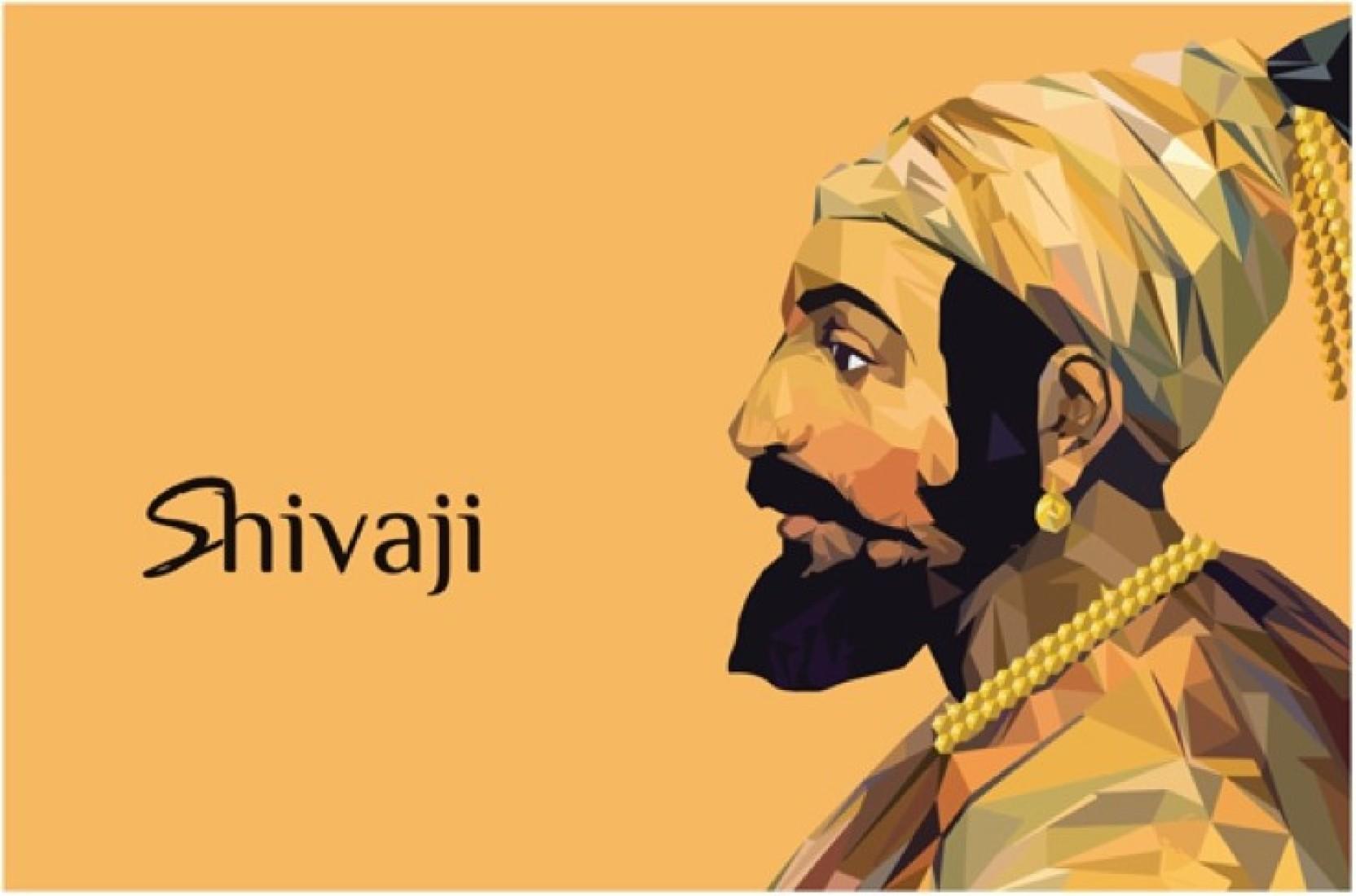 Chattrapati Shivaji Maharaj Art Poster Paper Print