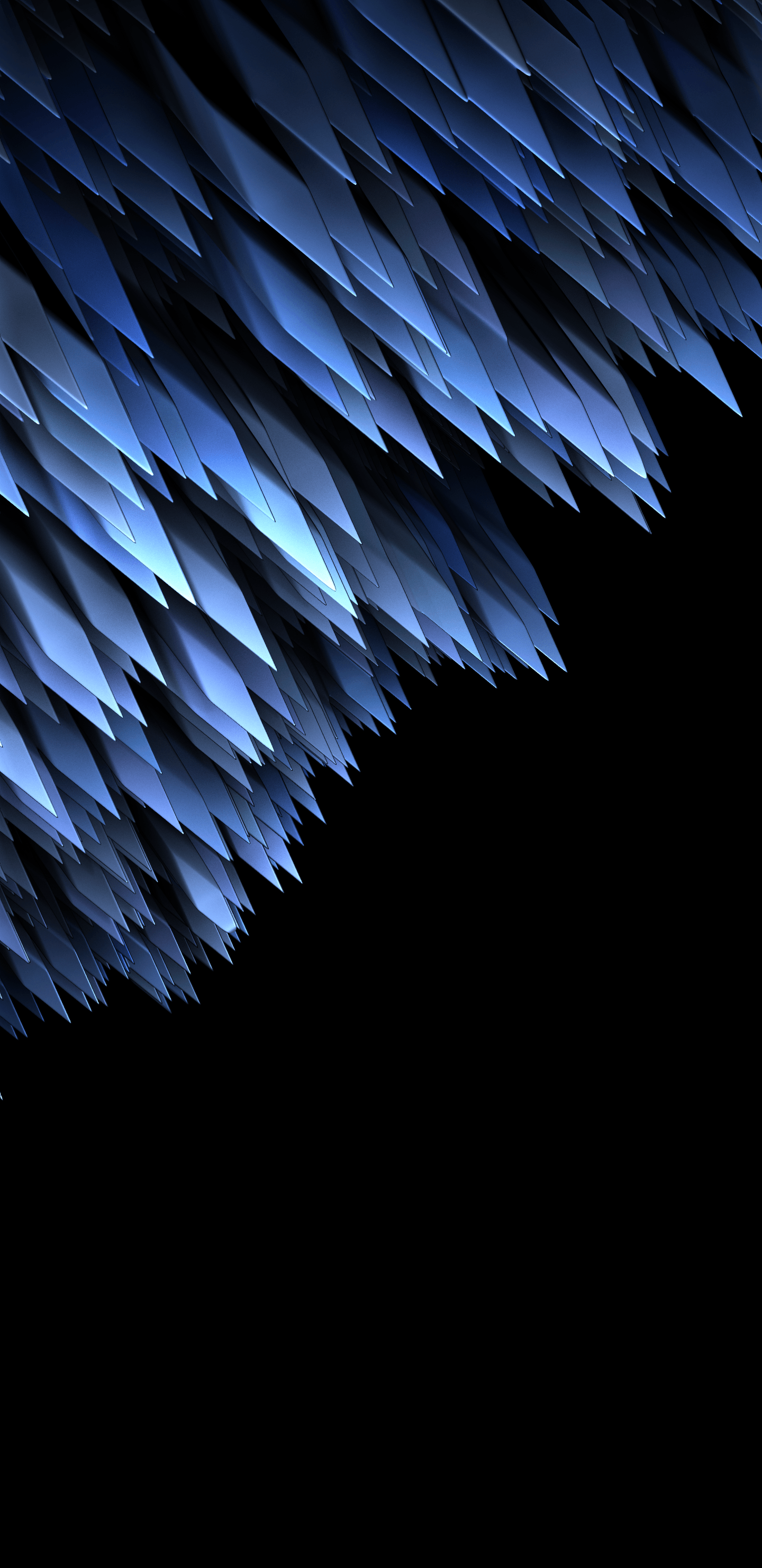 Today's project: IceBlades [1440x2960]. Android wallpaper abstract, Full HD wallpaper, HD wallpaper 4k