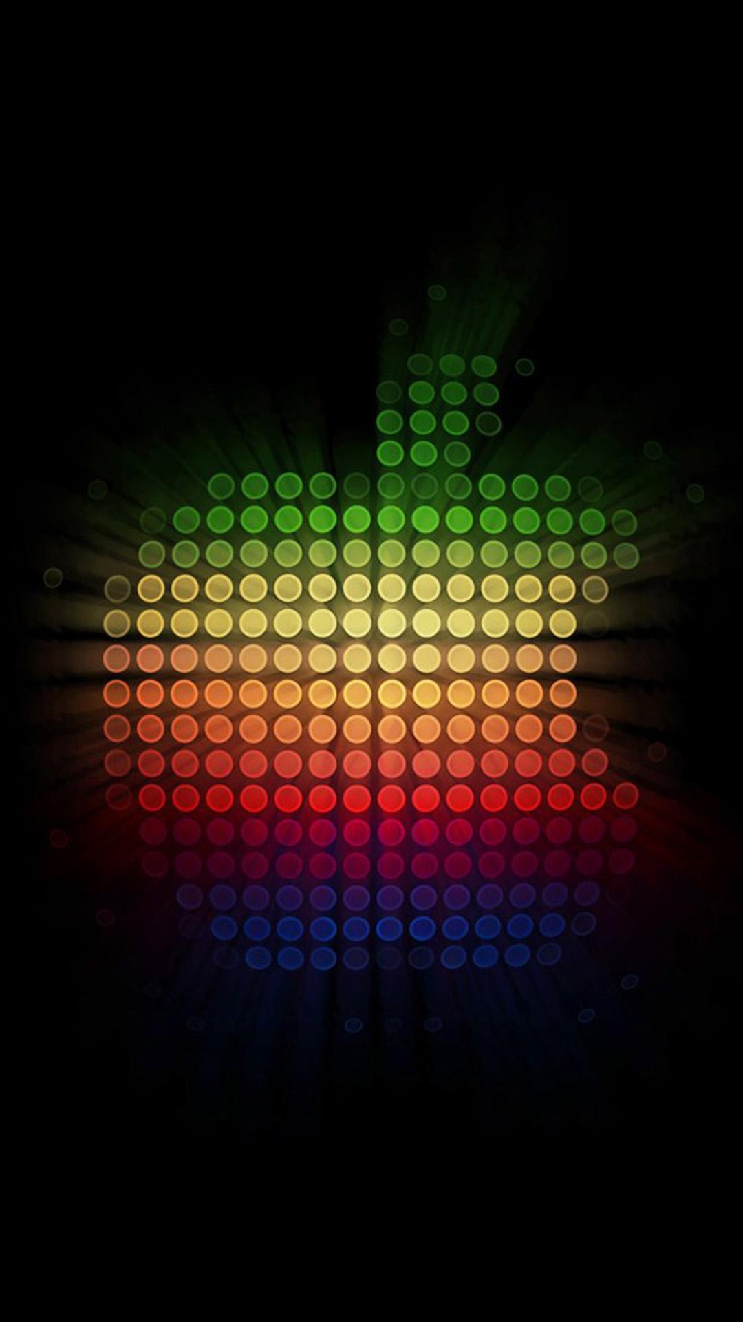 Colorful Apple Logo Android wallpaper HD wallpaper