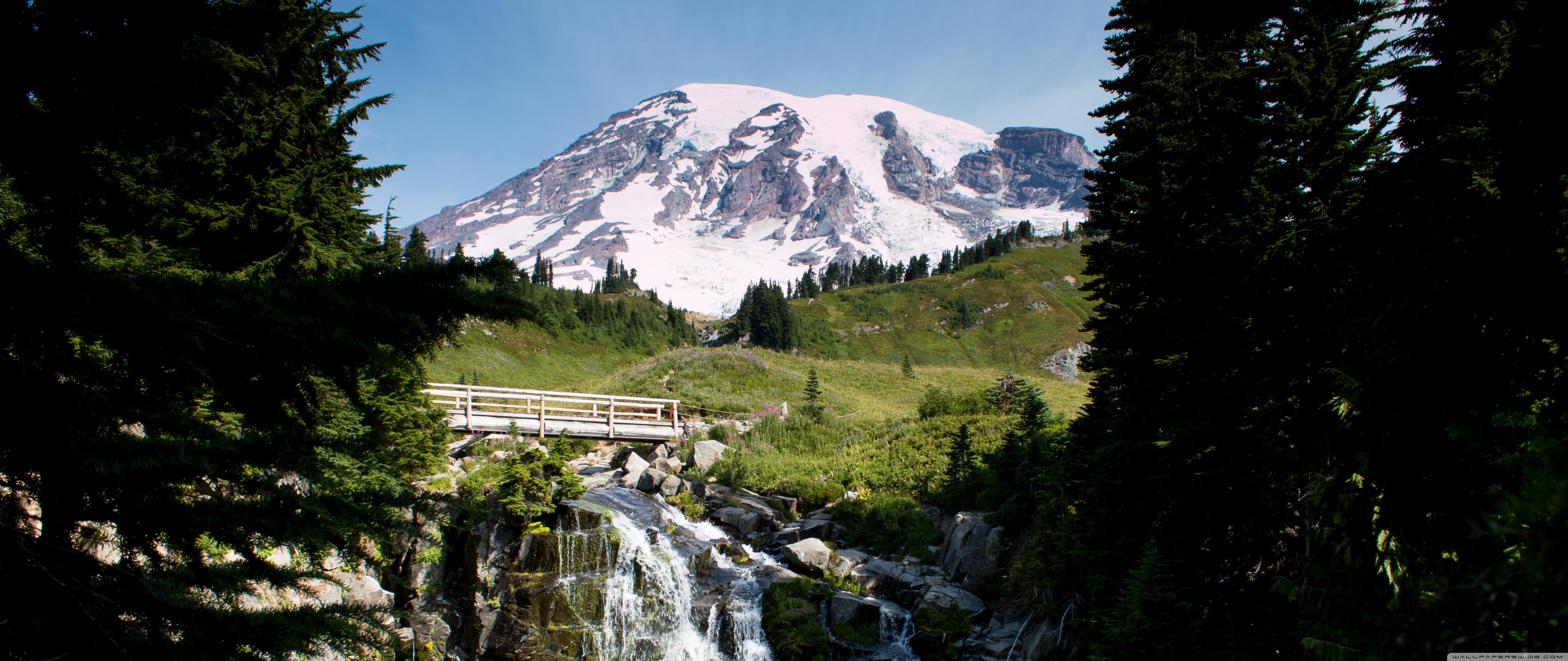 Mt Rainier, Washington Ultra HD Desktop Background Wallpaper