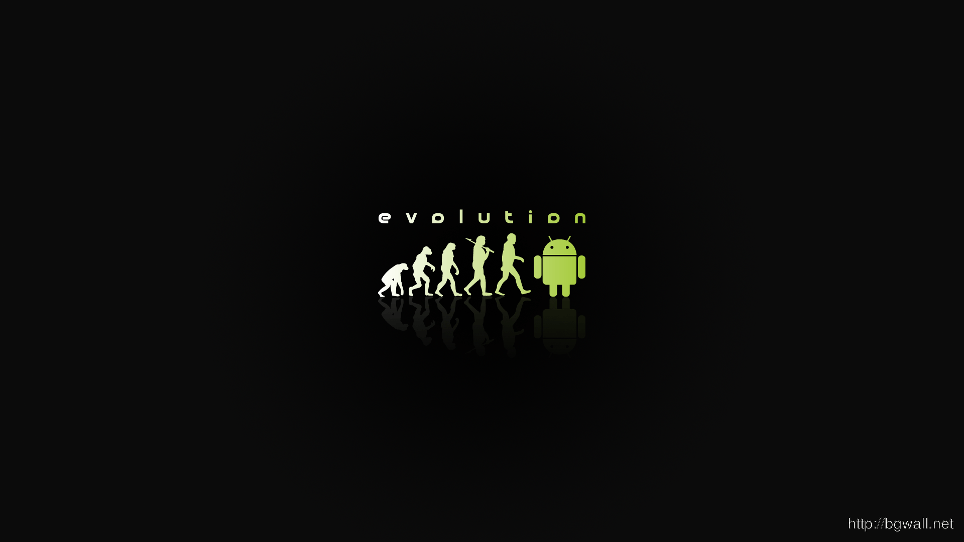 Android Evolution 1920×1080 Wallpaper