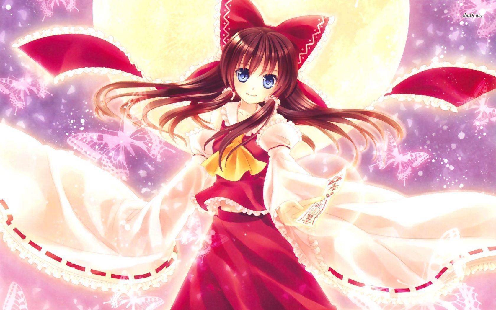 Reimu Hakurei Project wallpaper. Anime, Wallpaper, Projects